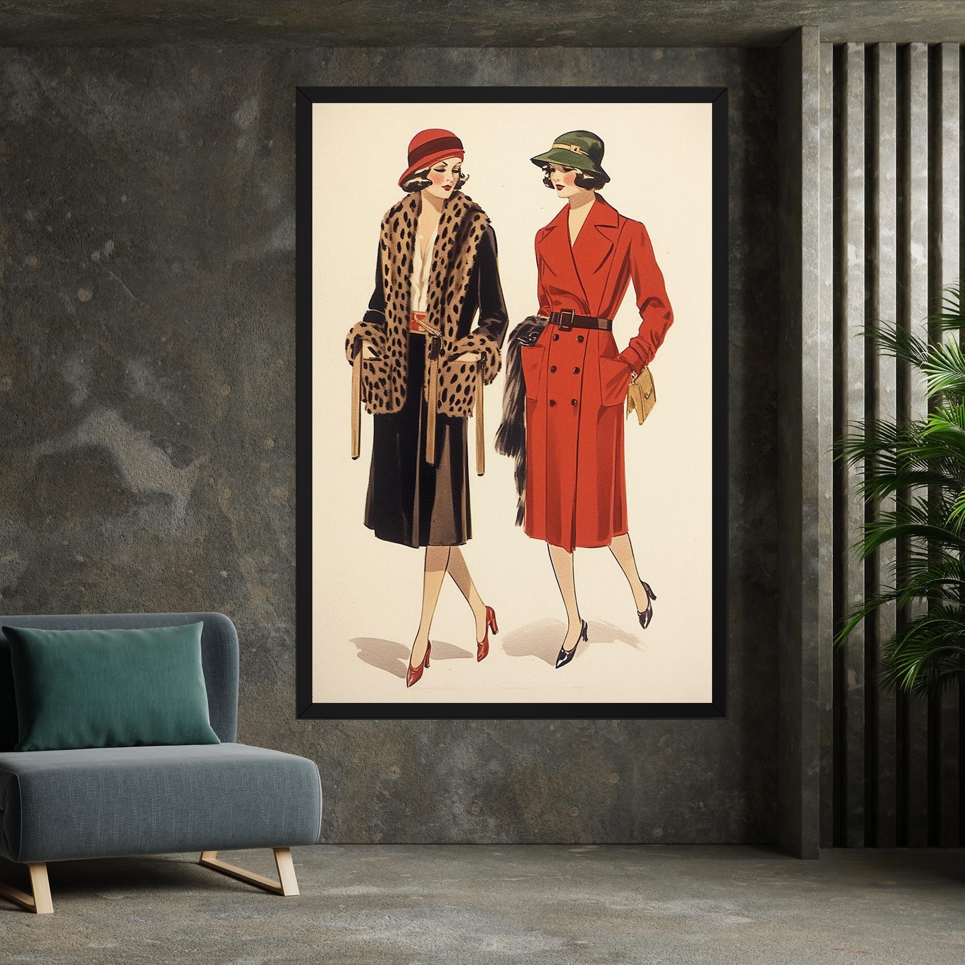 Vintage Side By Side mockup 7