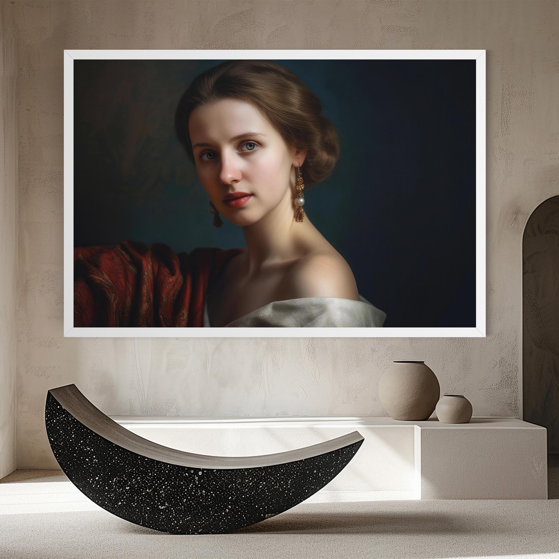Leinwandbild Classical Painting mockup 8