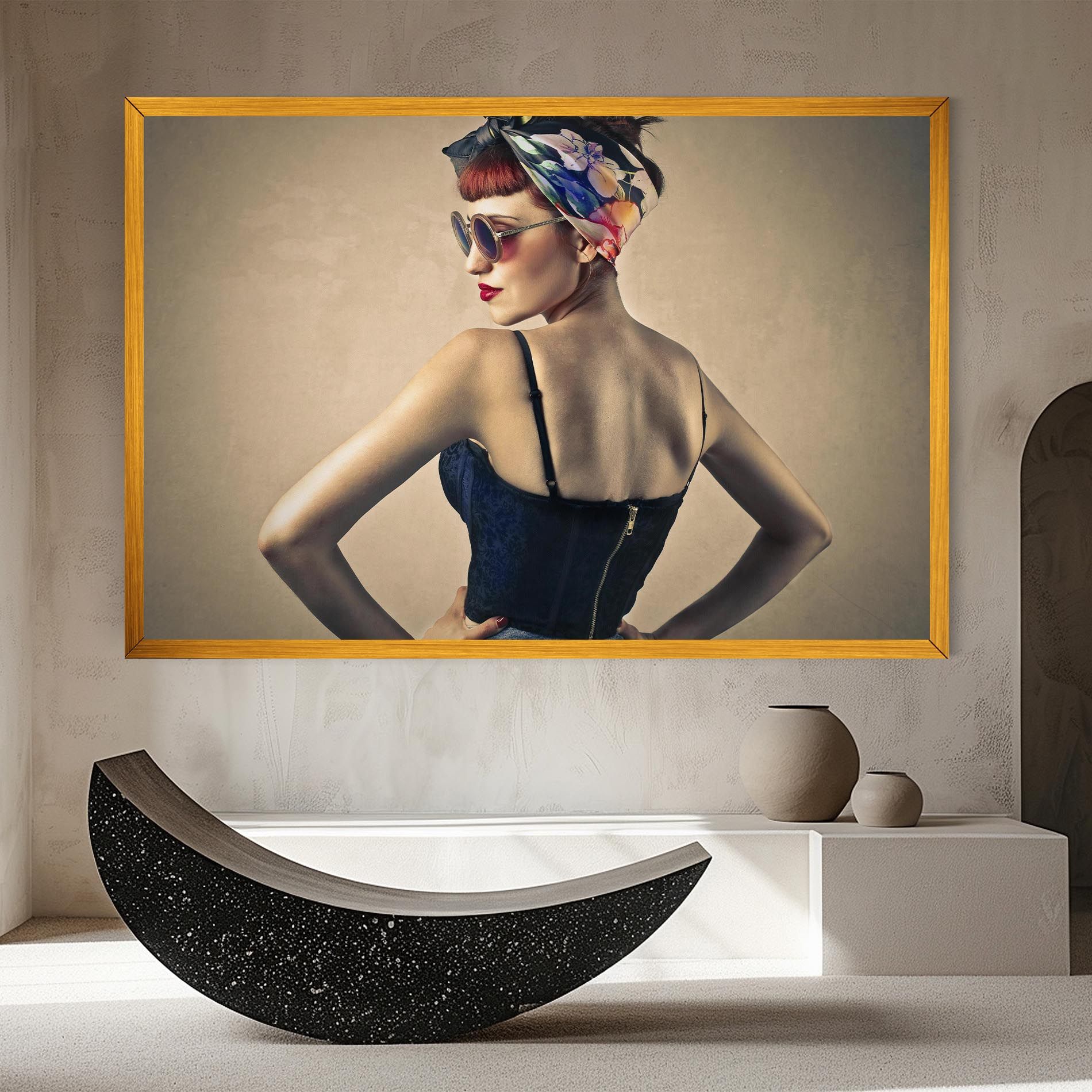 Pin Up Girl mockup 8