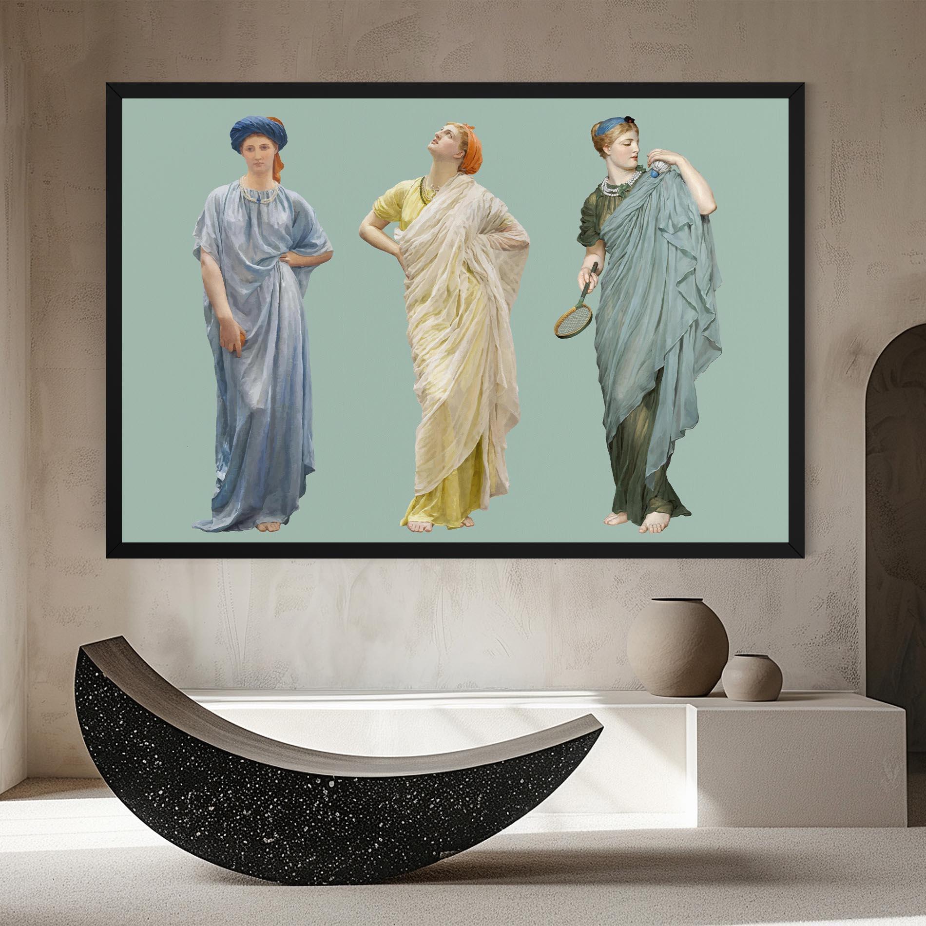 Leinwandbild Vintage Looking Up mockup 8