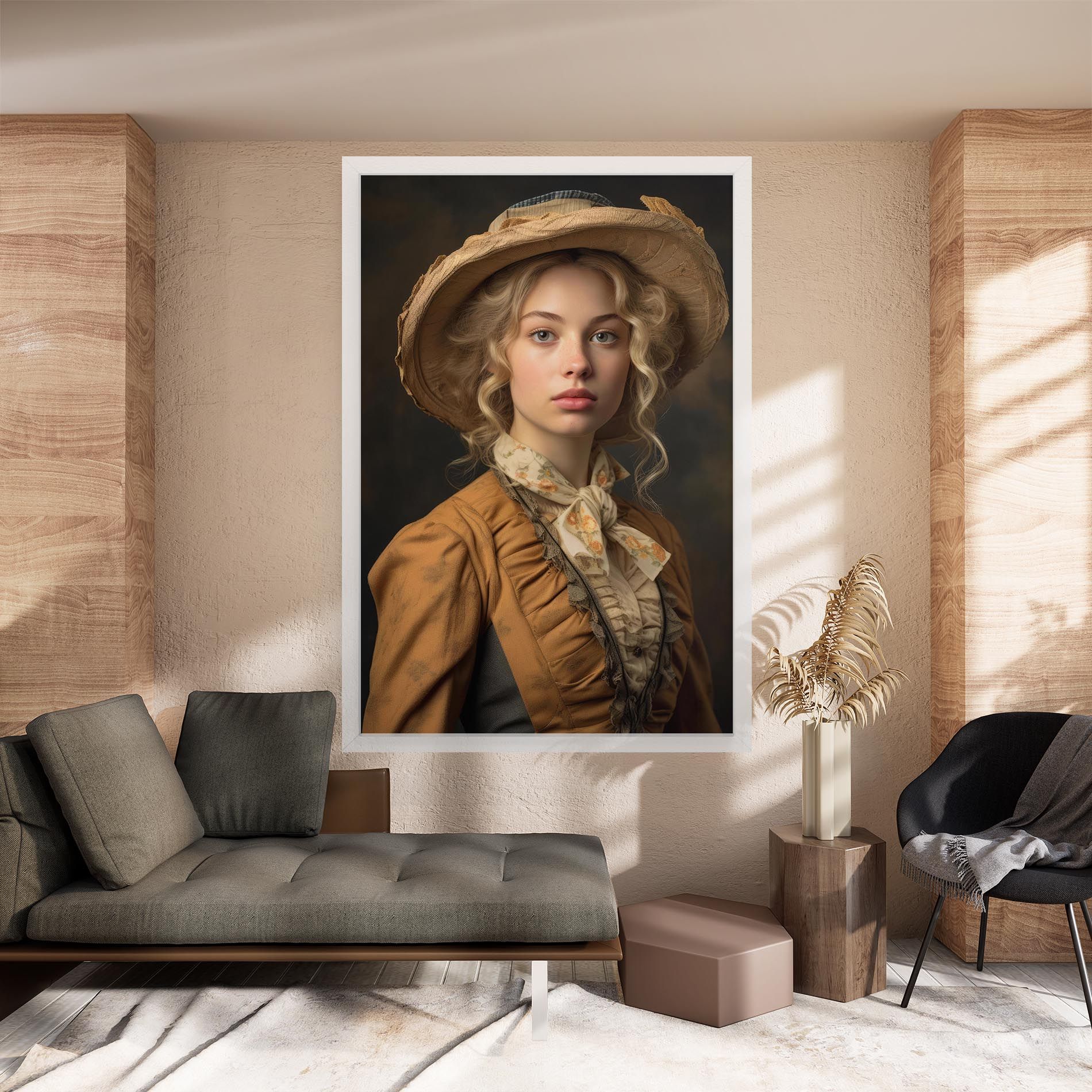 Pretty Vintage Blonde mockup 8