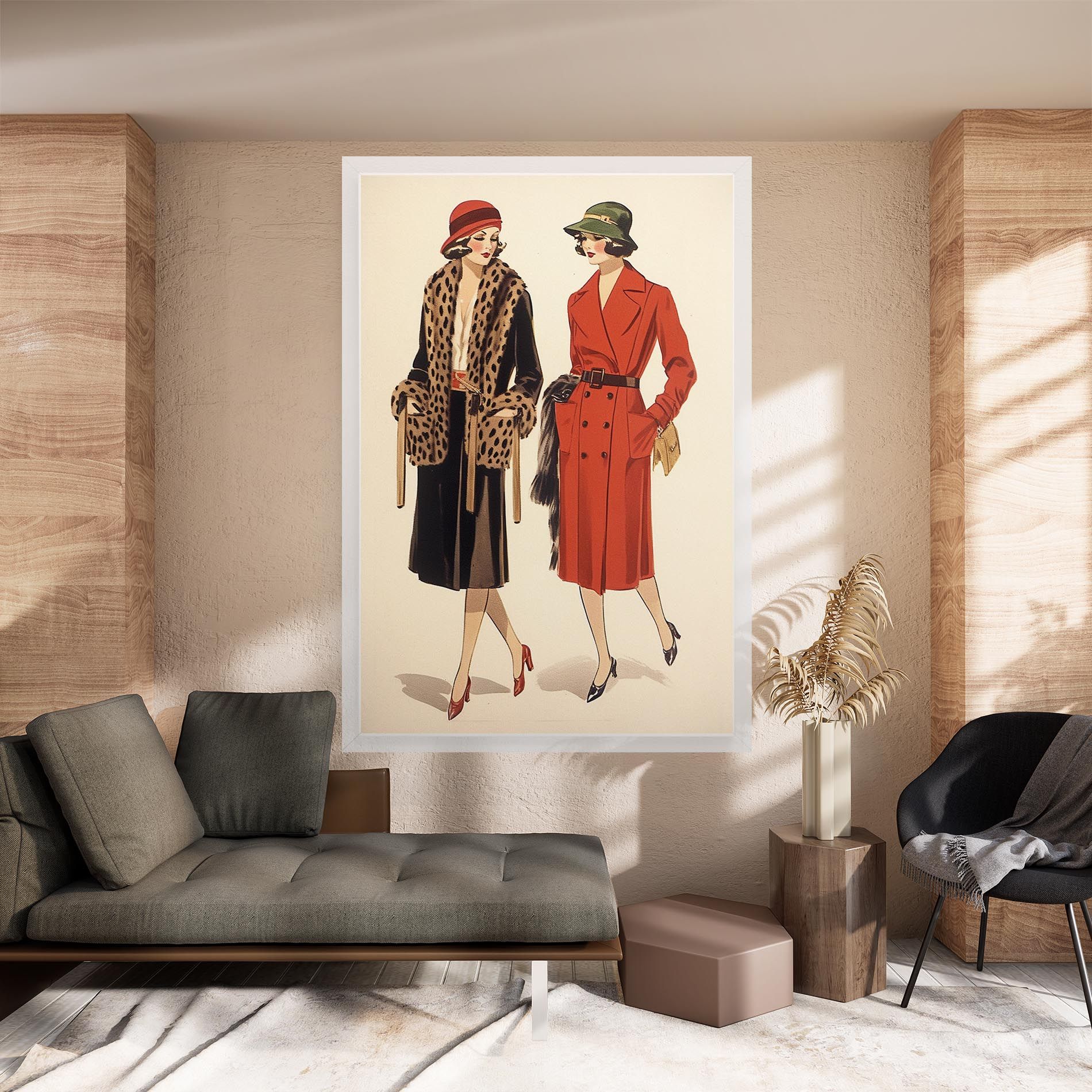 Vintage Side By Side mockup 8