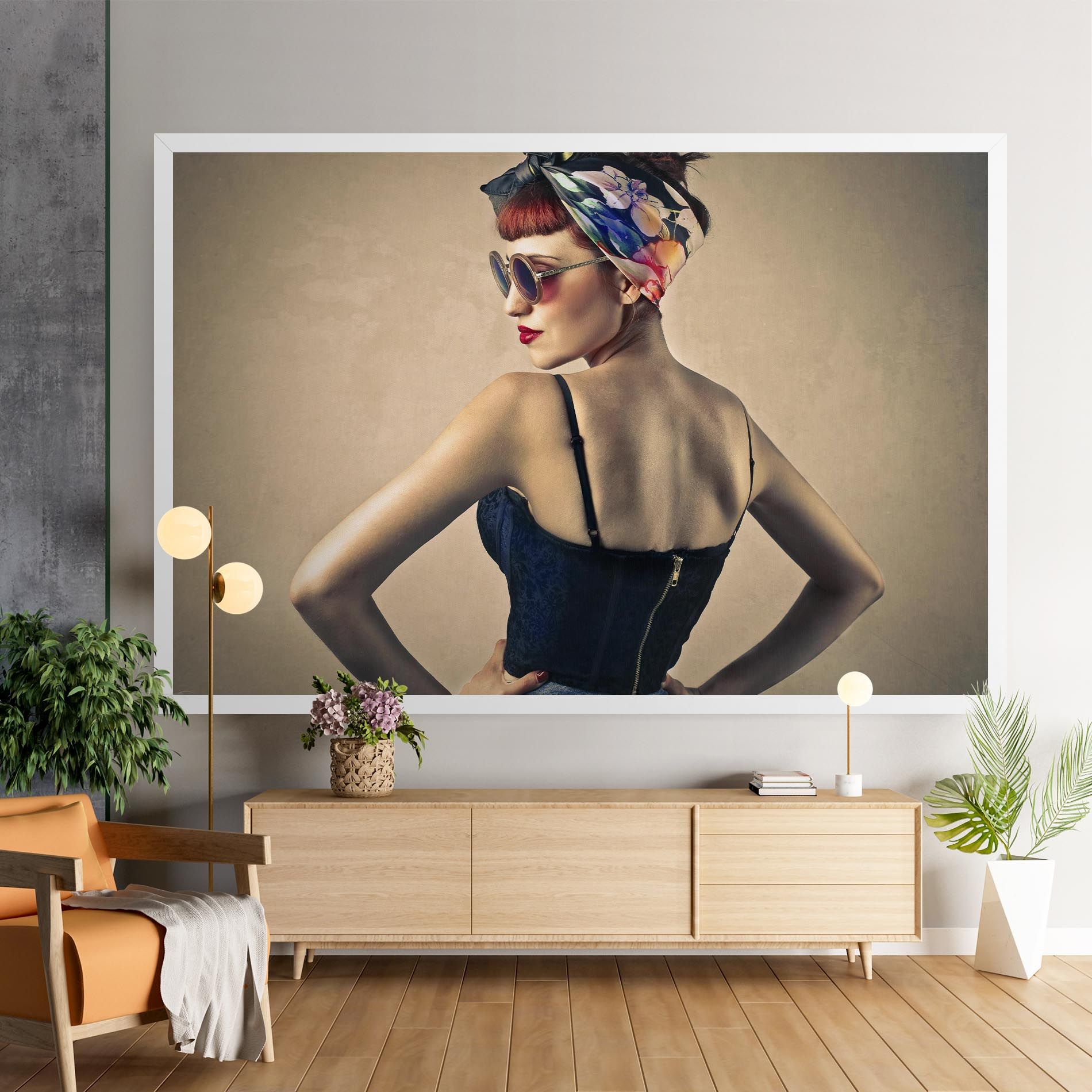 Pin Up Girl mockup 9