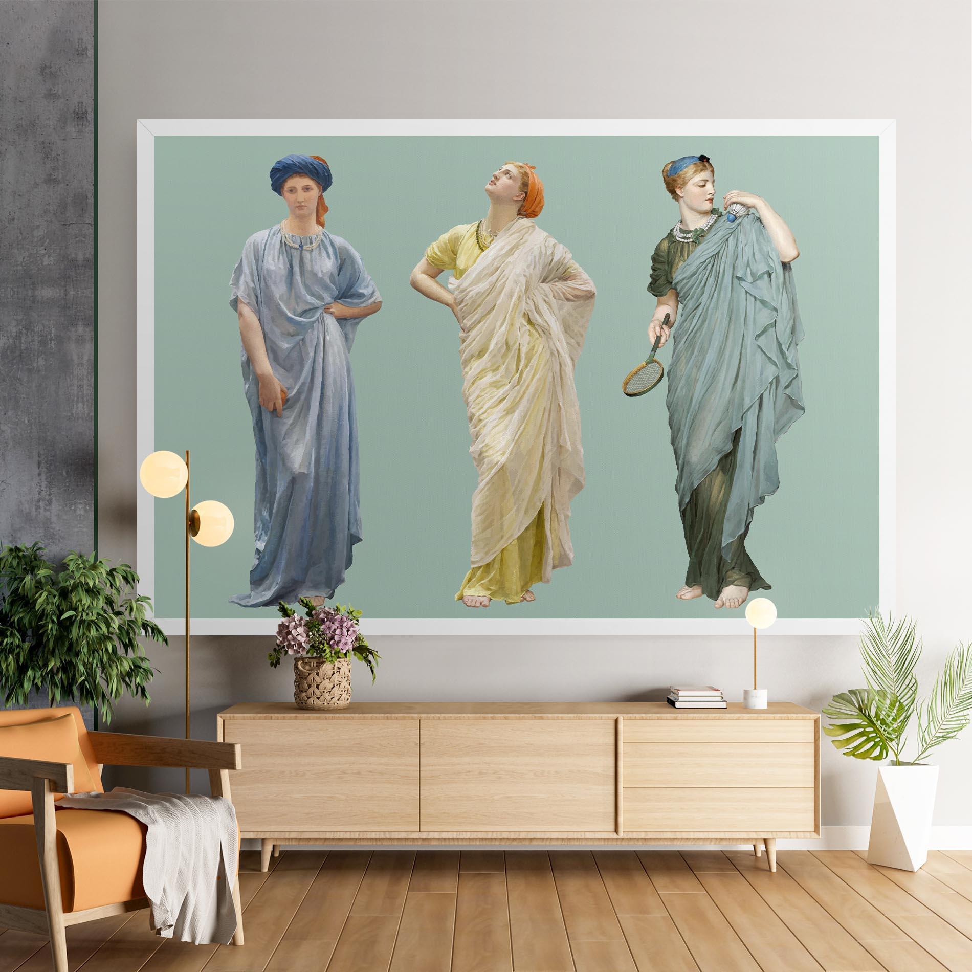 Leinwandbild Vintage Looking Up mockup 9