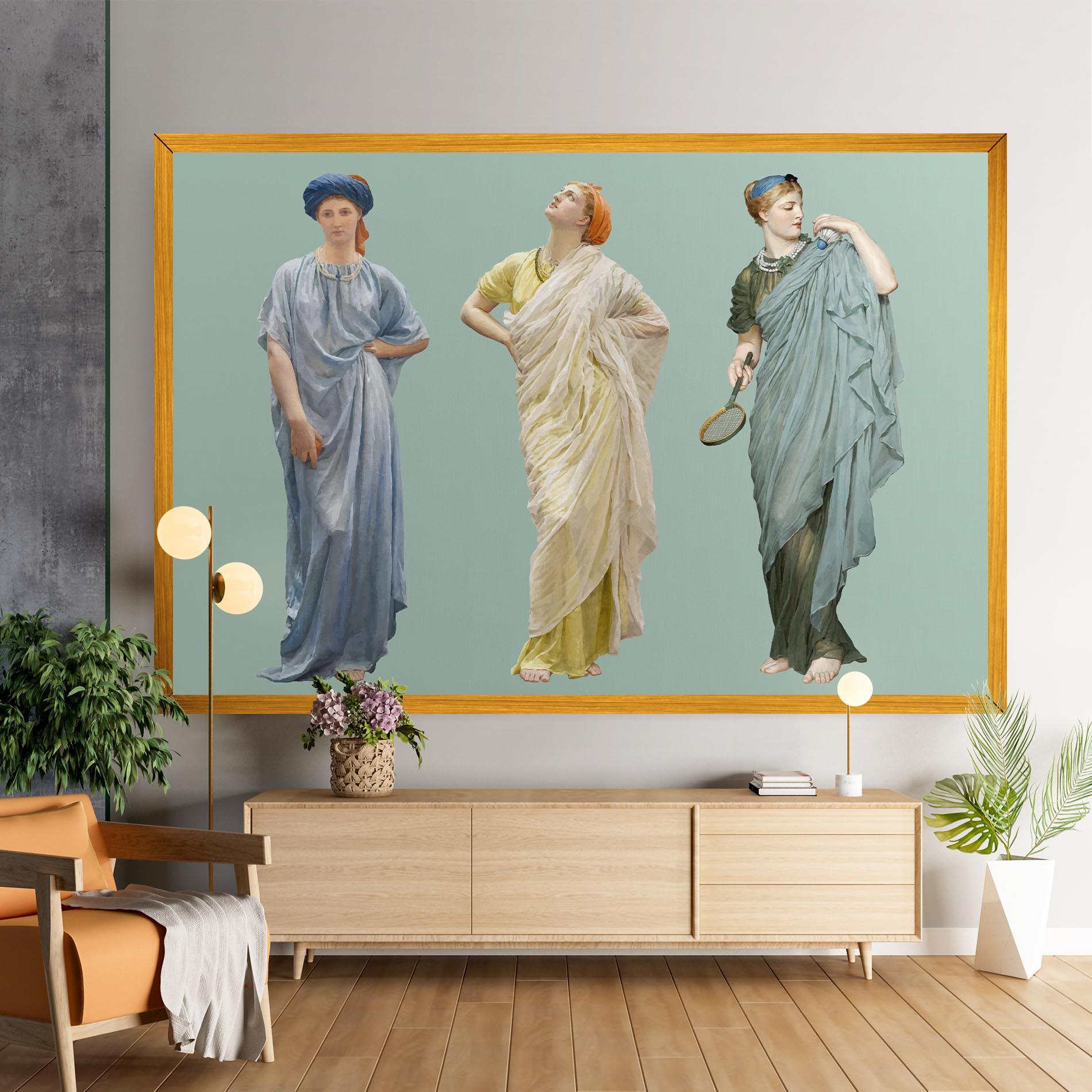 Leinwandbild Vintage Looking Up mockup 9