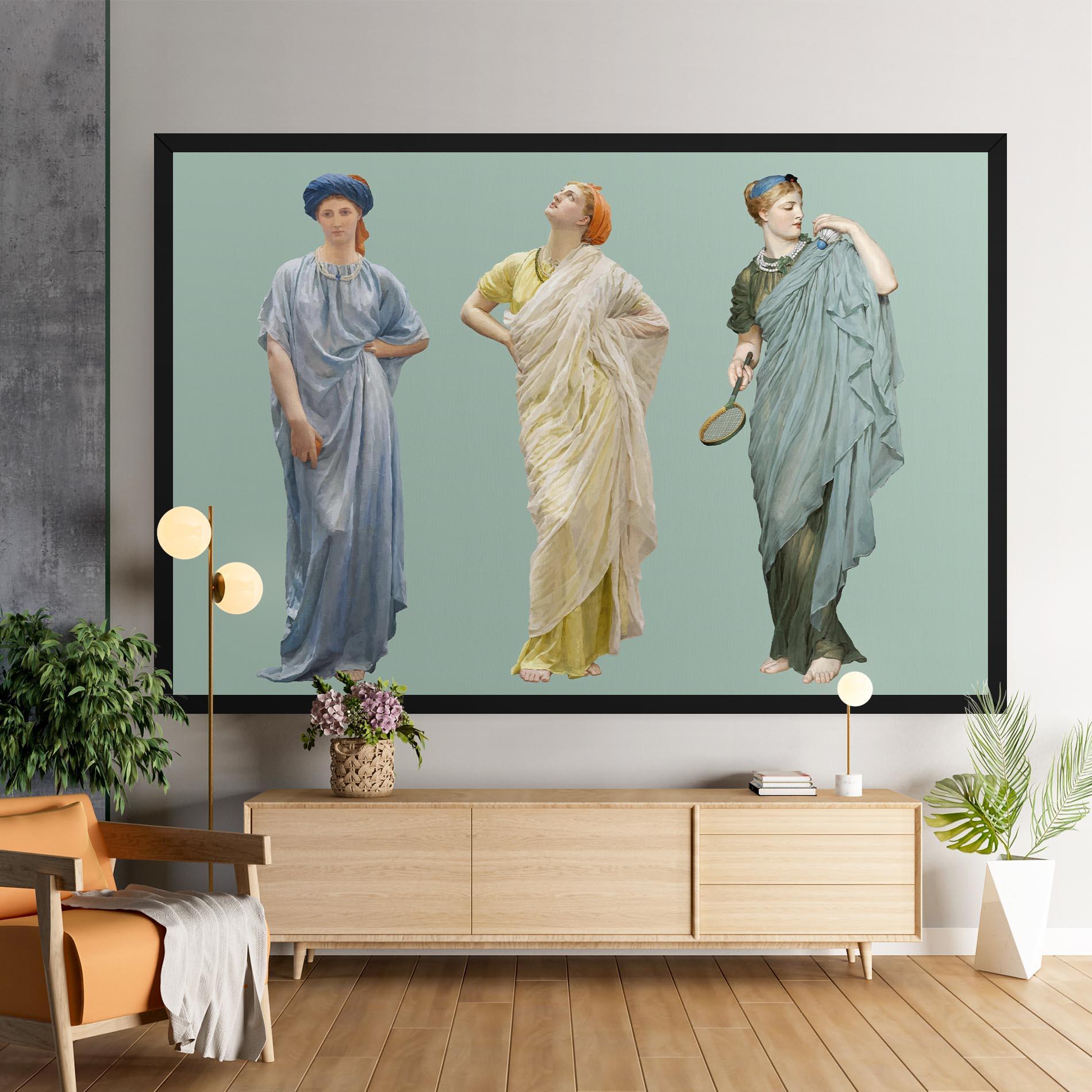 Leinwandbild Vintage Looking Up mockup 9