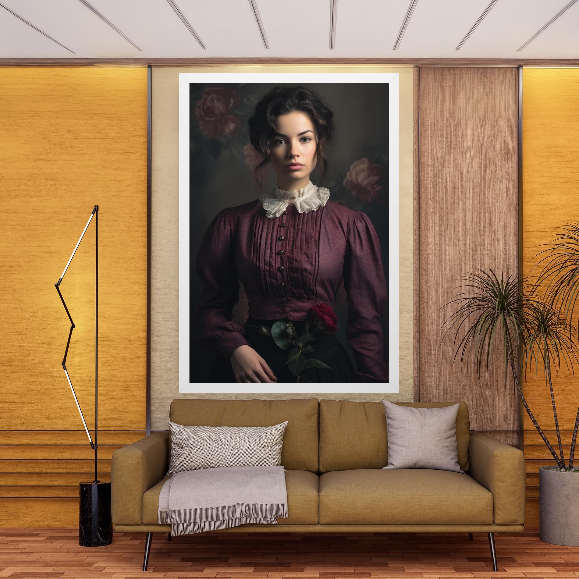 Holding Vintage Rose mockup 9