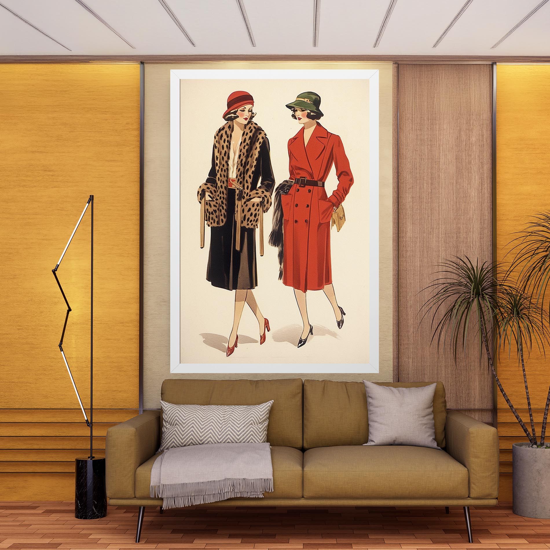 Vintage Side By Side mockup 9