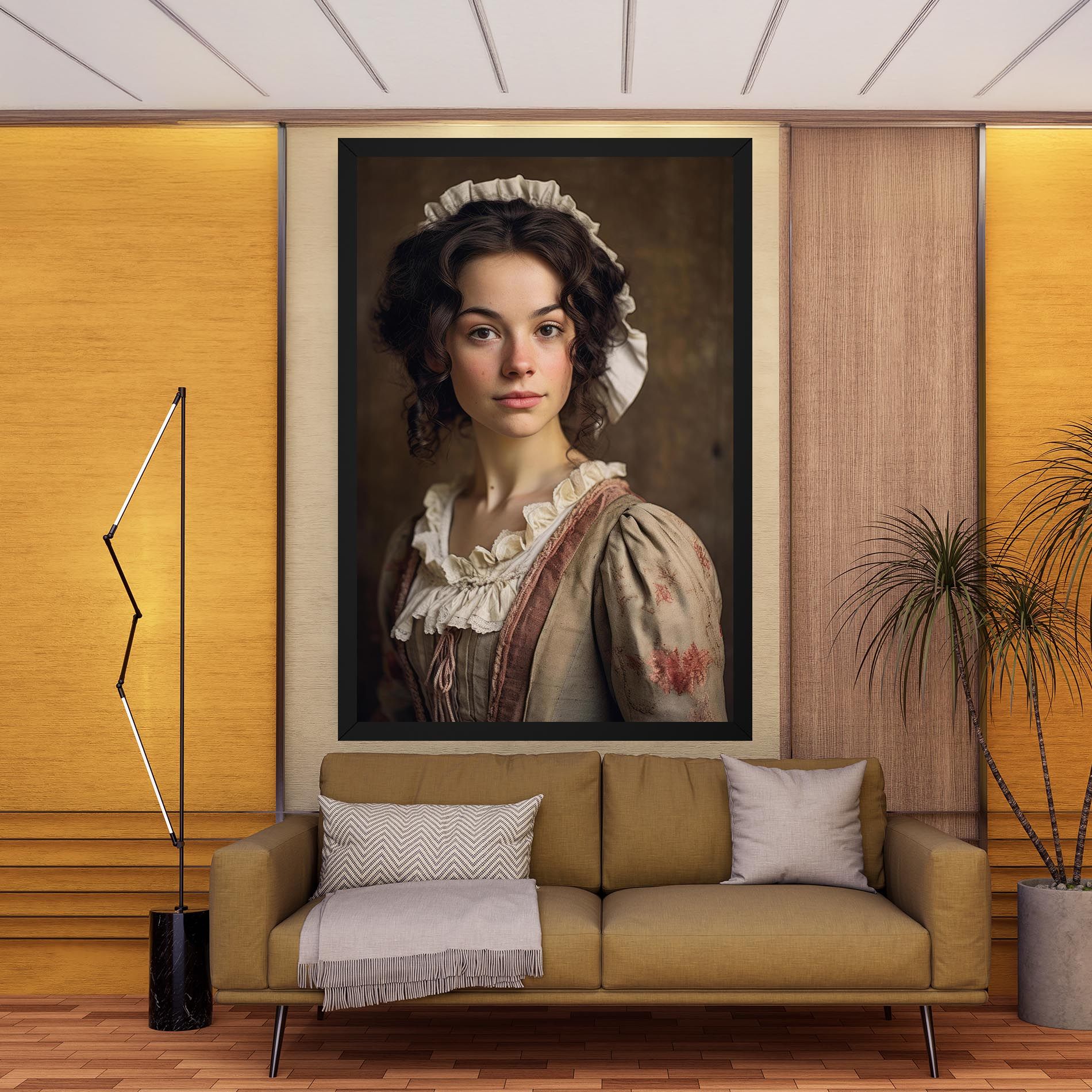 Light Green Dress mockup 9