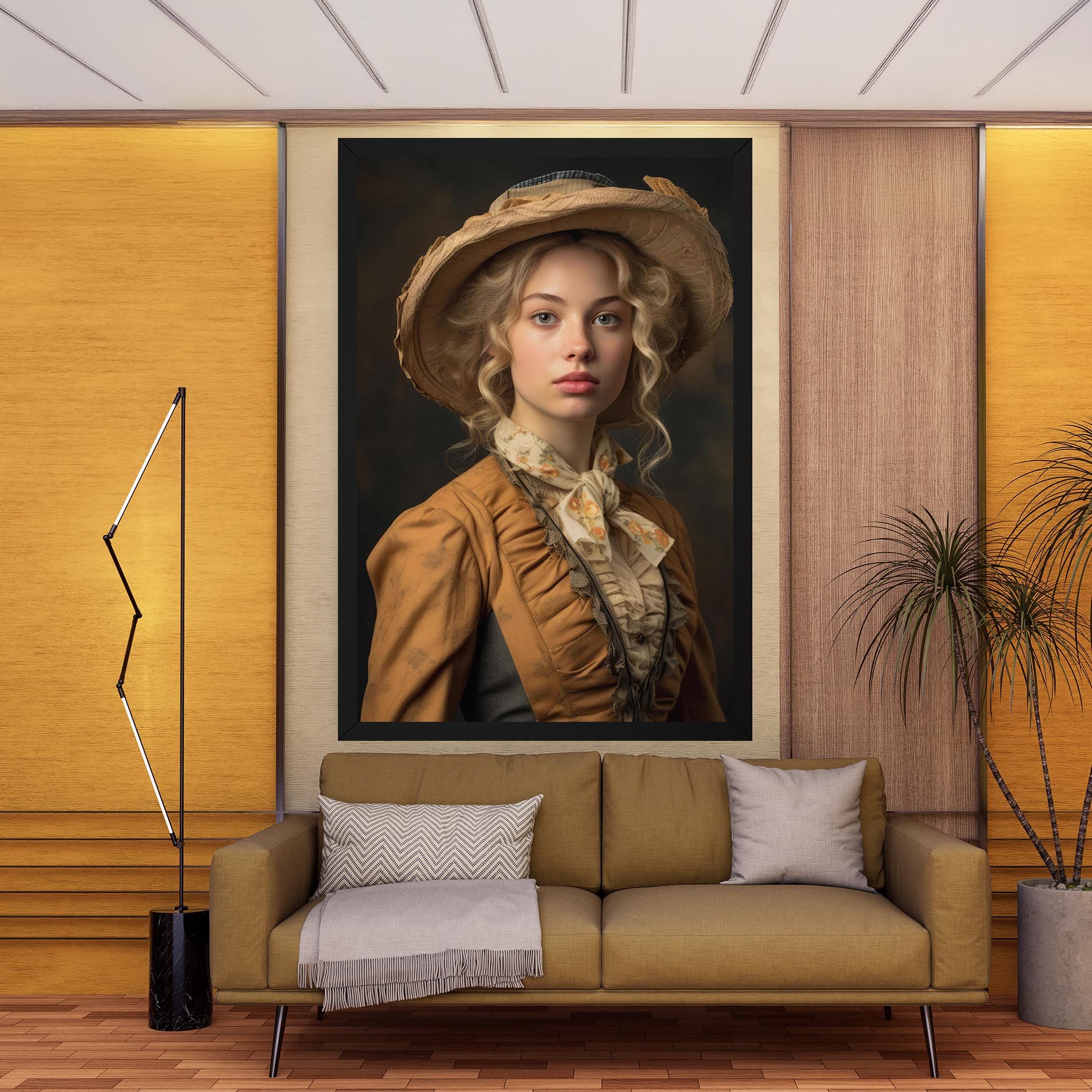 Pretty Vintage Blonde mockup 9