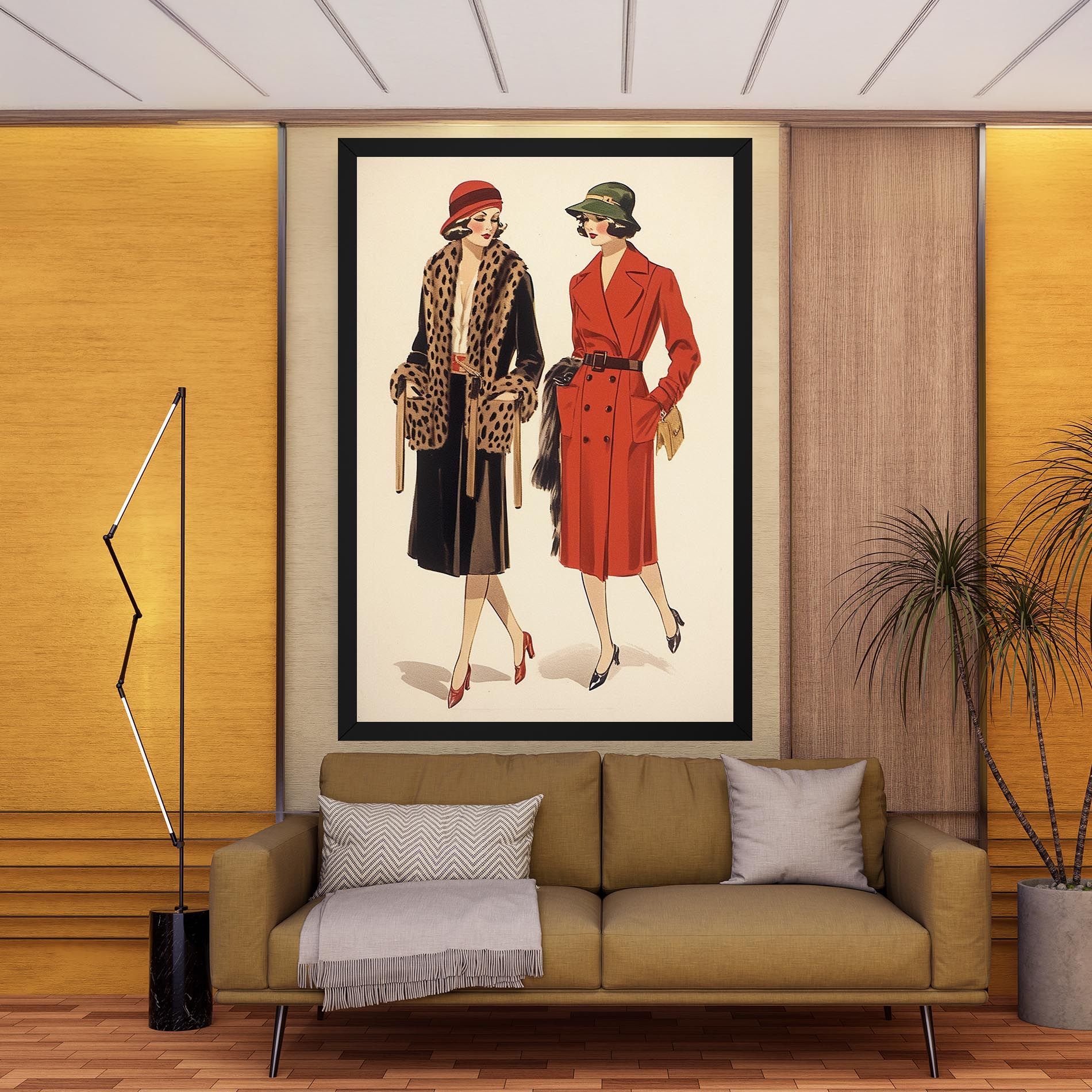 Vintage Side By Side mockup 9