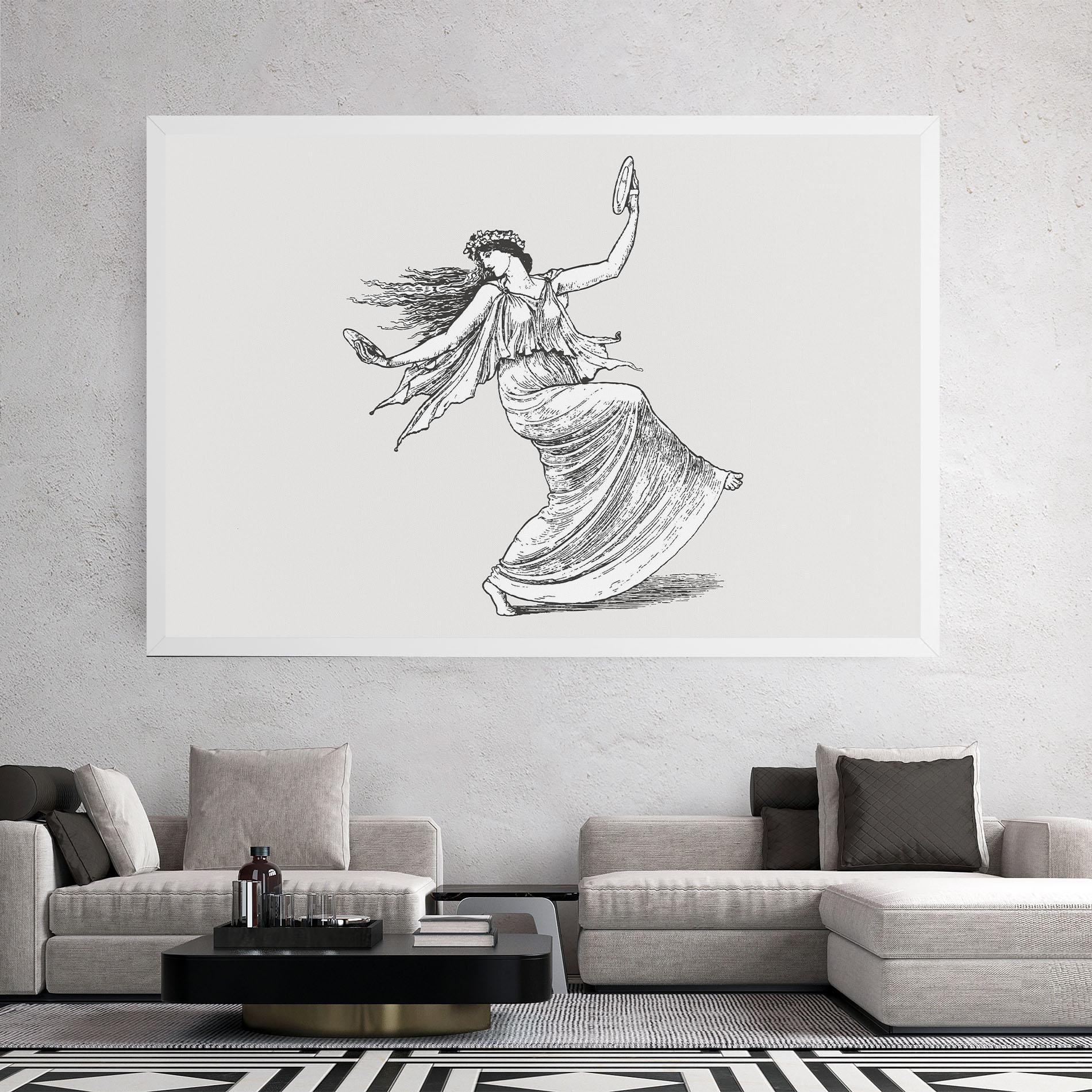 Leinwandbild Vintage Dance mockup 2