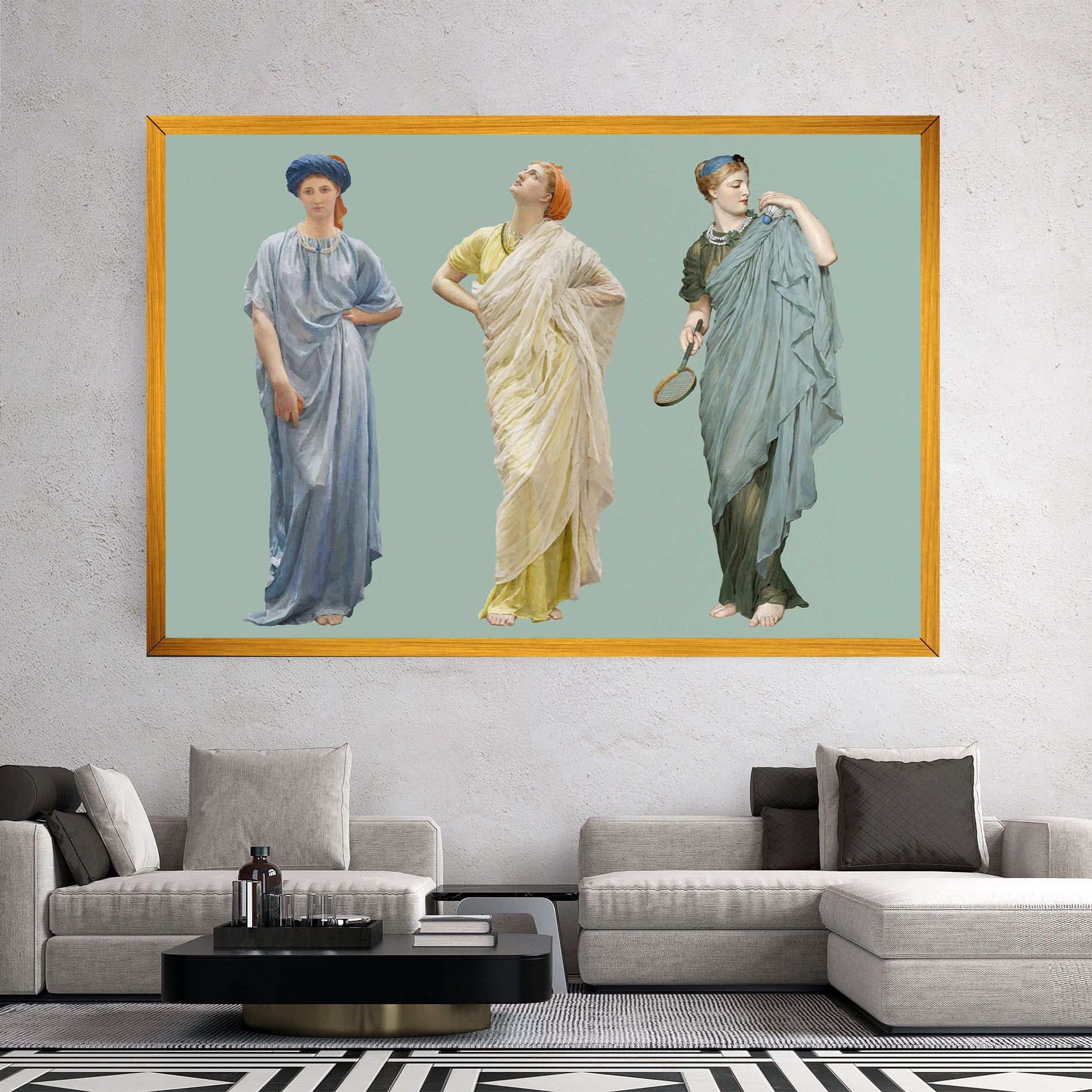 Vintage Looking Up mockup 2