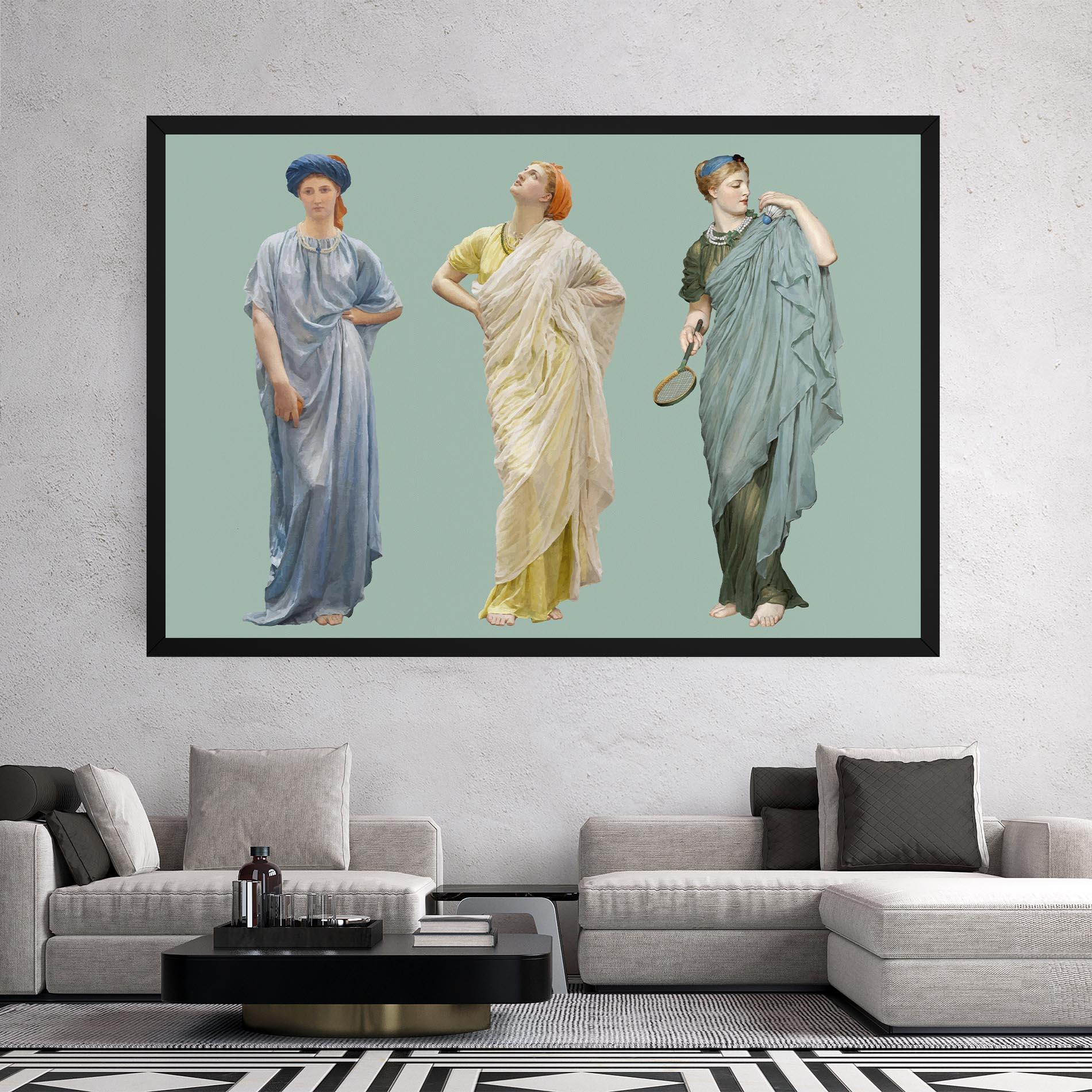 Leinwandbild Vintage Looking Up mockup 2