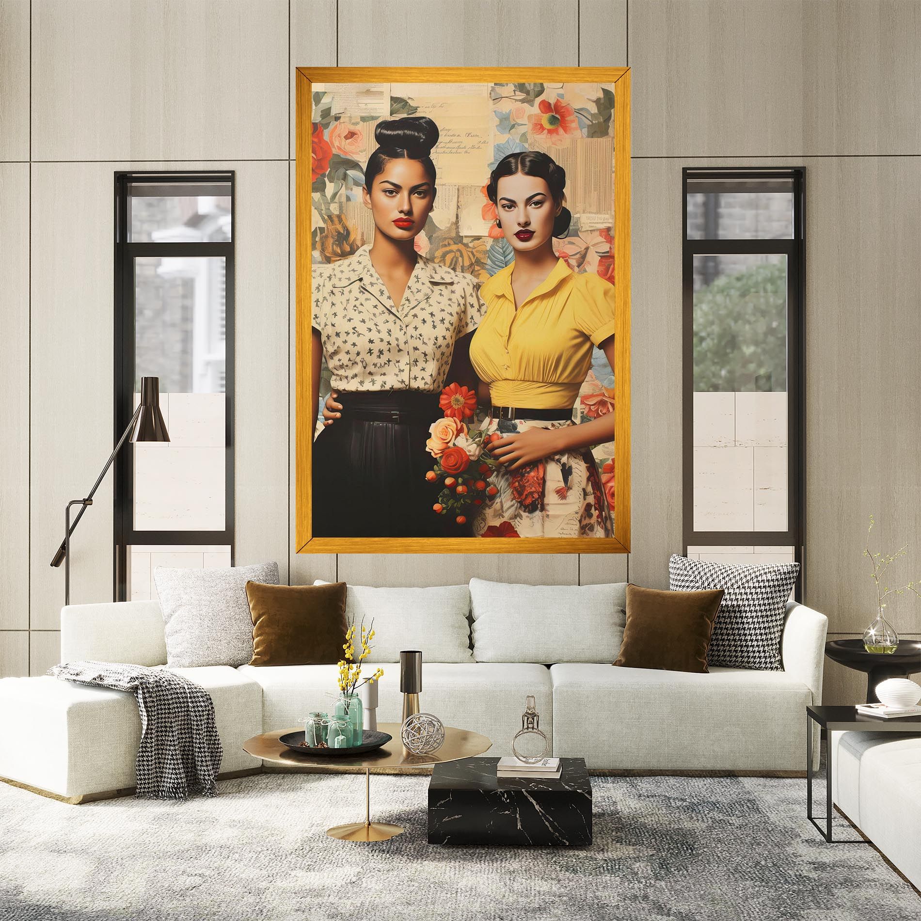 Friendship Vintage Power mockup 2