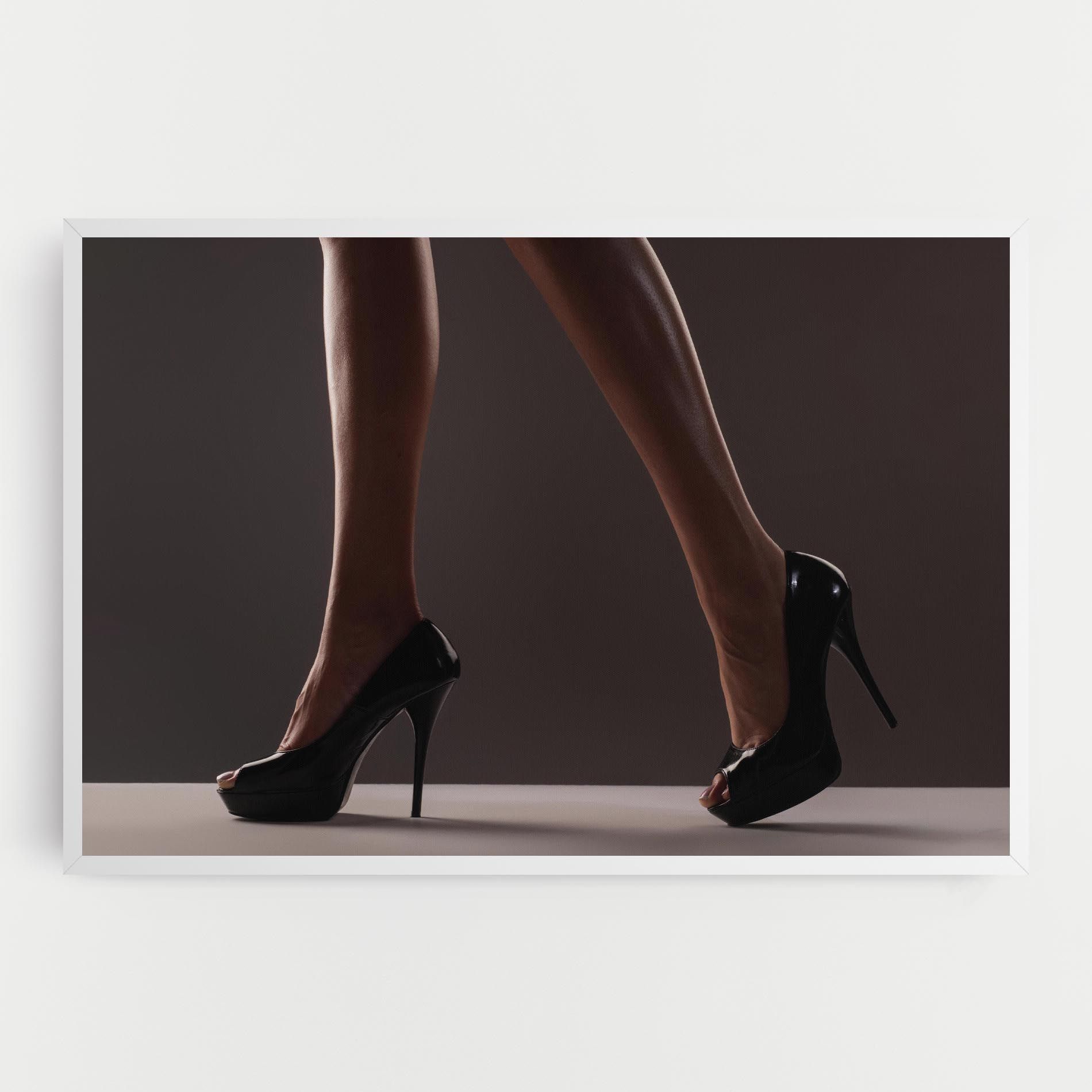 Black High Heels mockup 0
