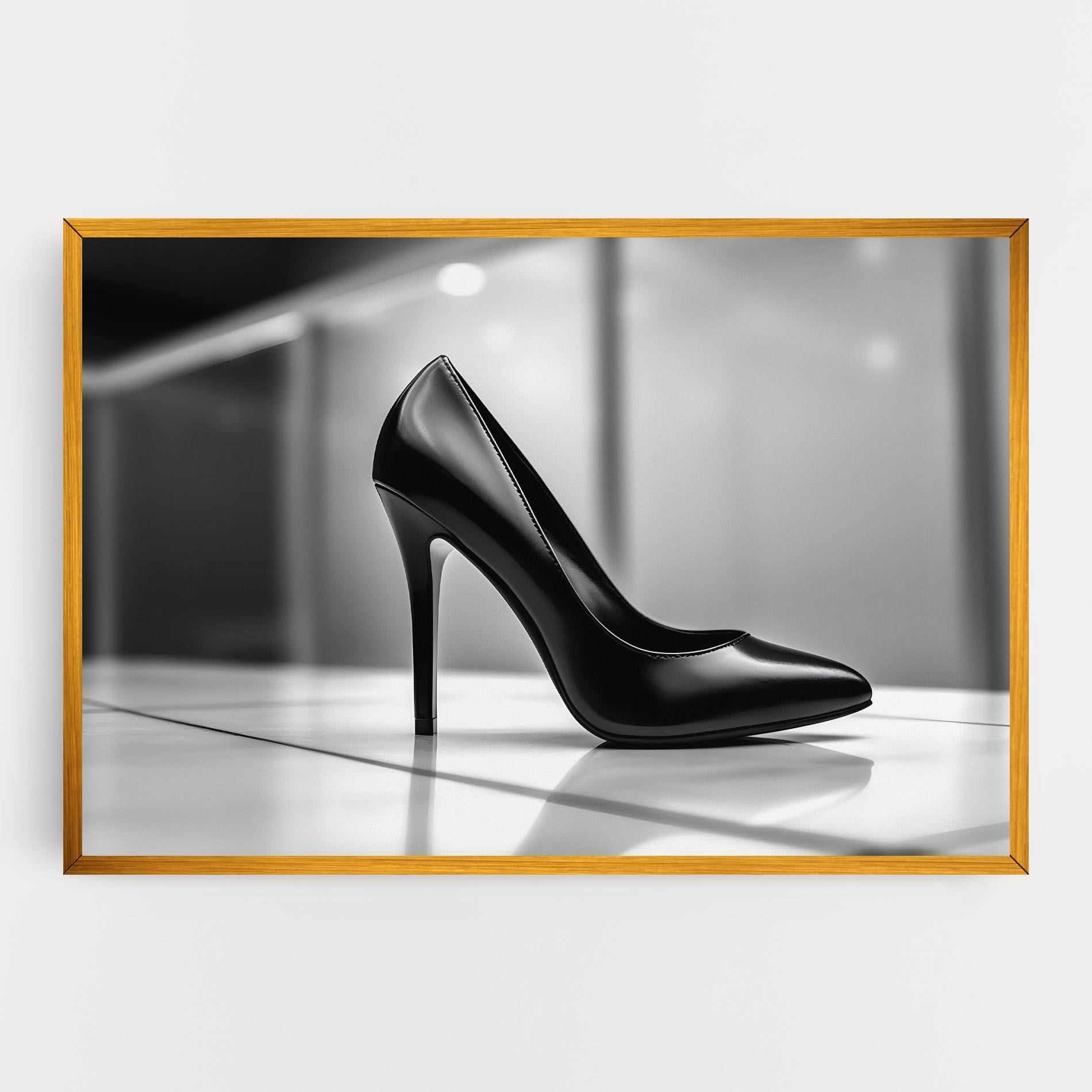 Leinwandbild Black Unique Design mockup 0