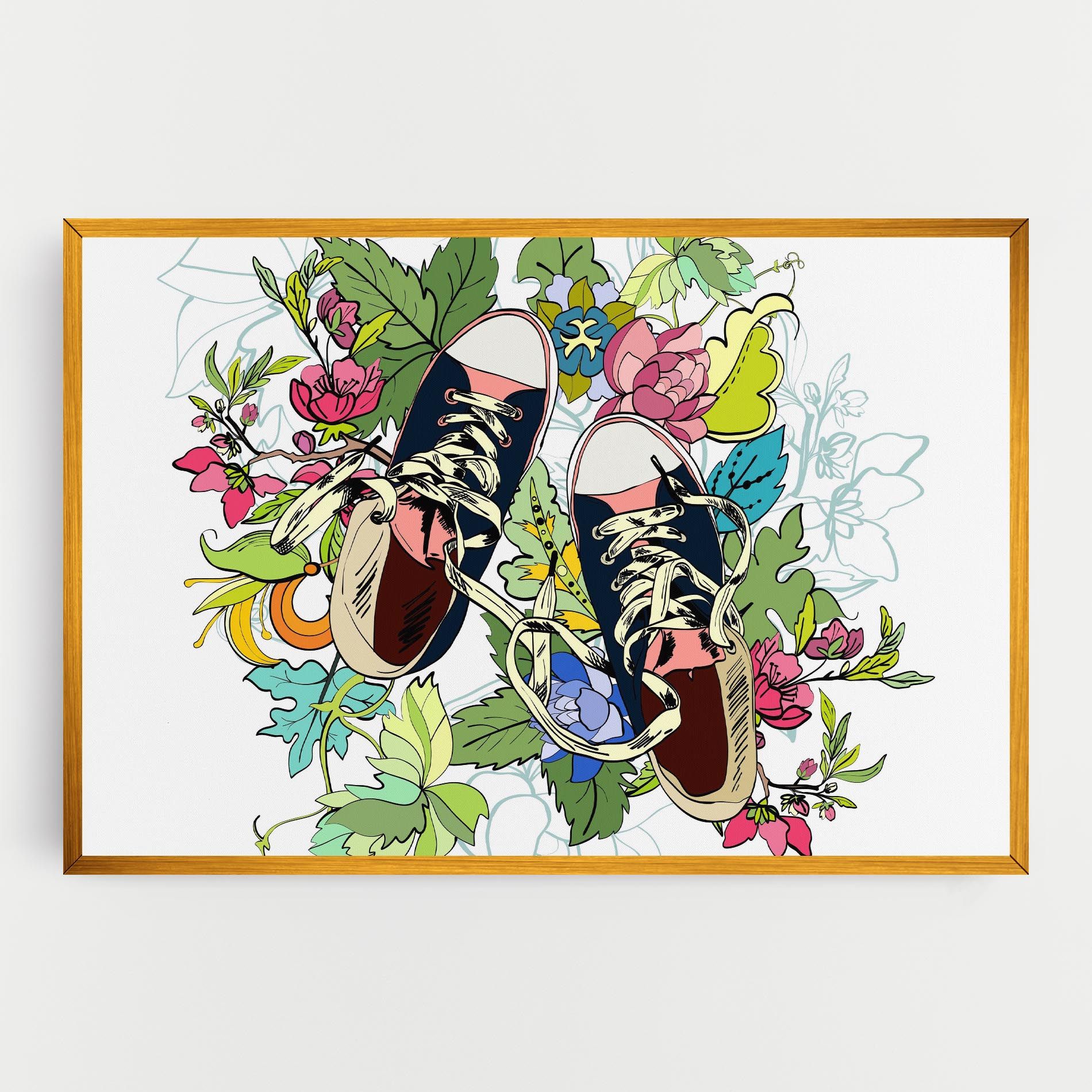 Flower Shoes mockup 0