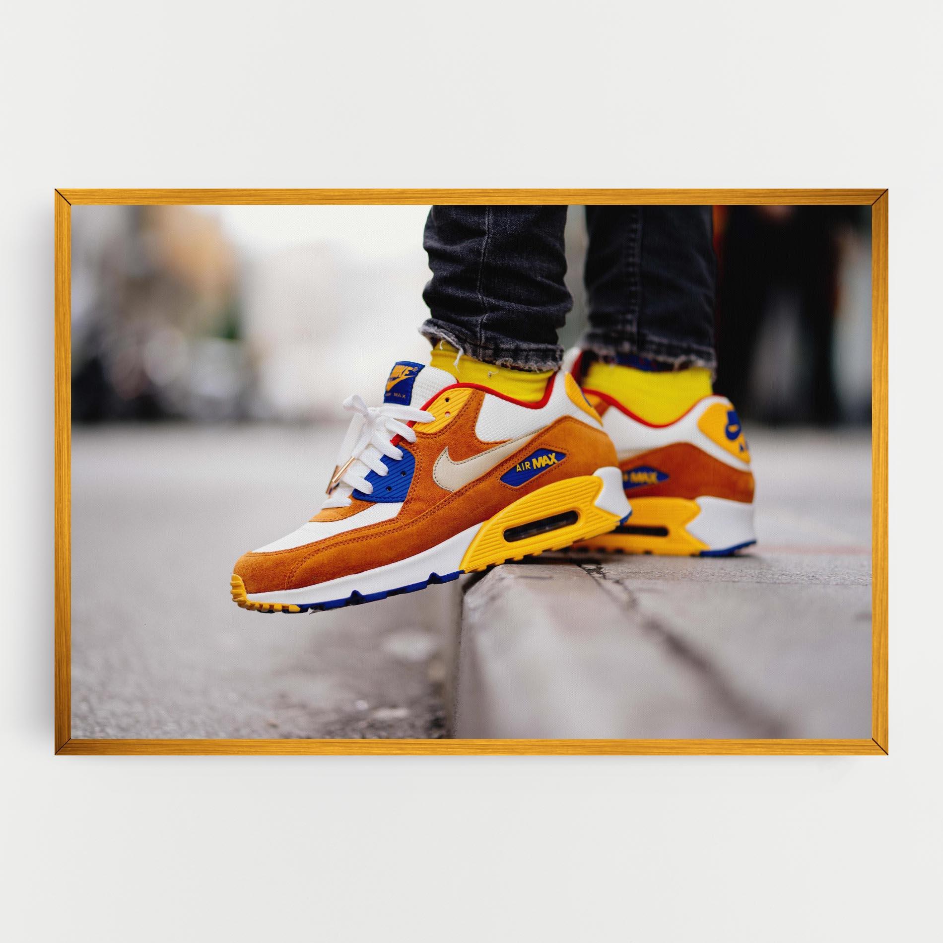 Leinwandbild Nike Air Max Shoes mockup 0