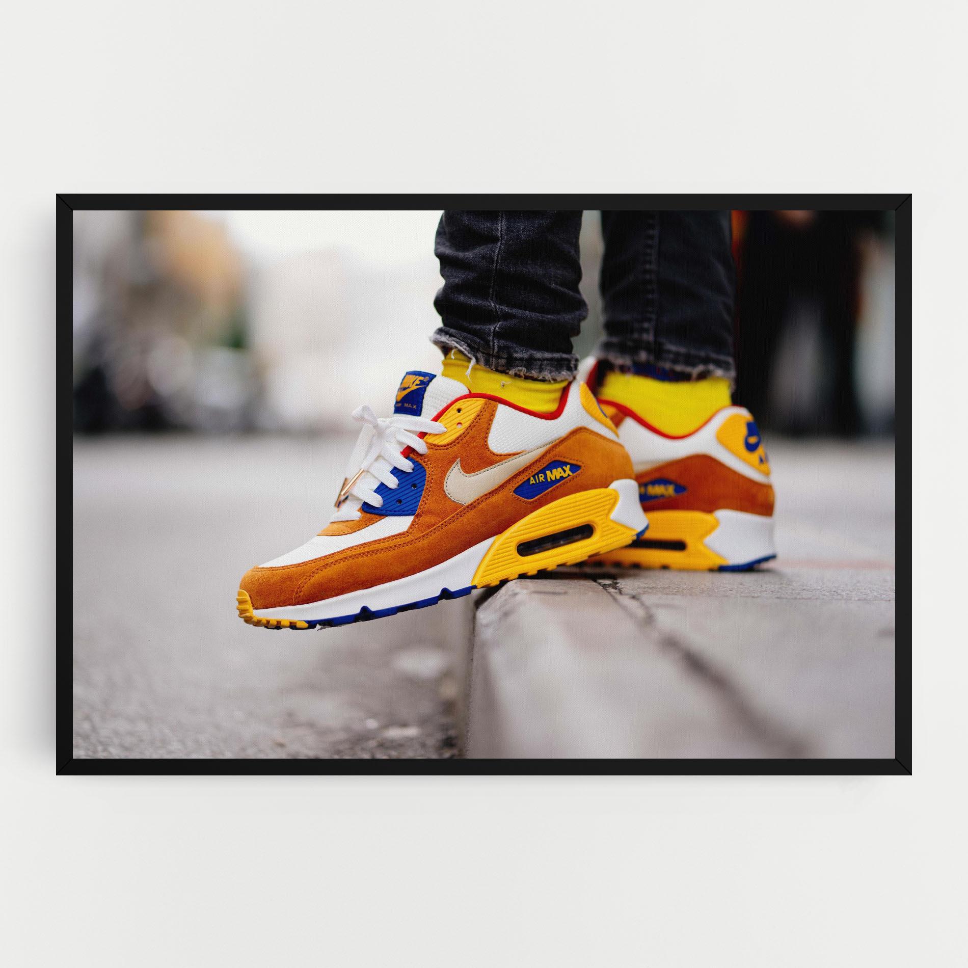 Leinwandbild Nike Air Max Shoes mockup 0
