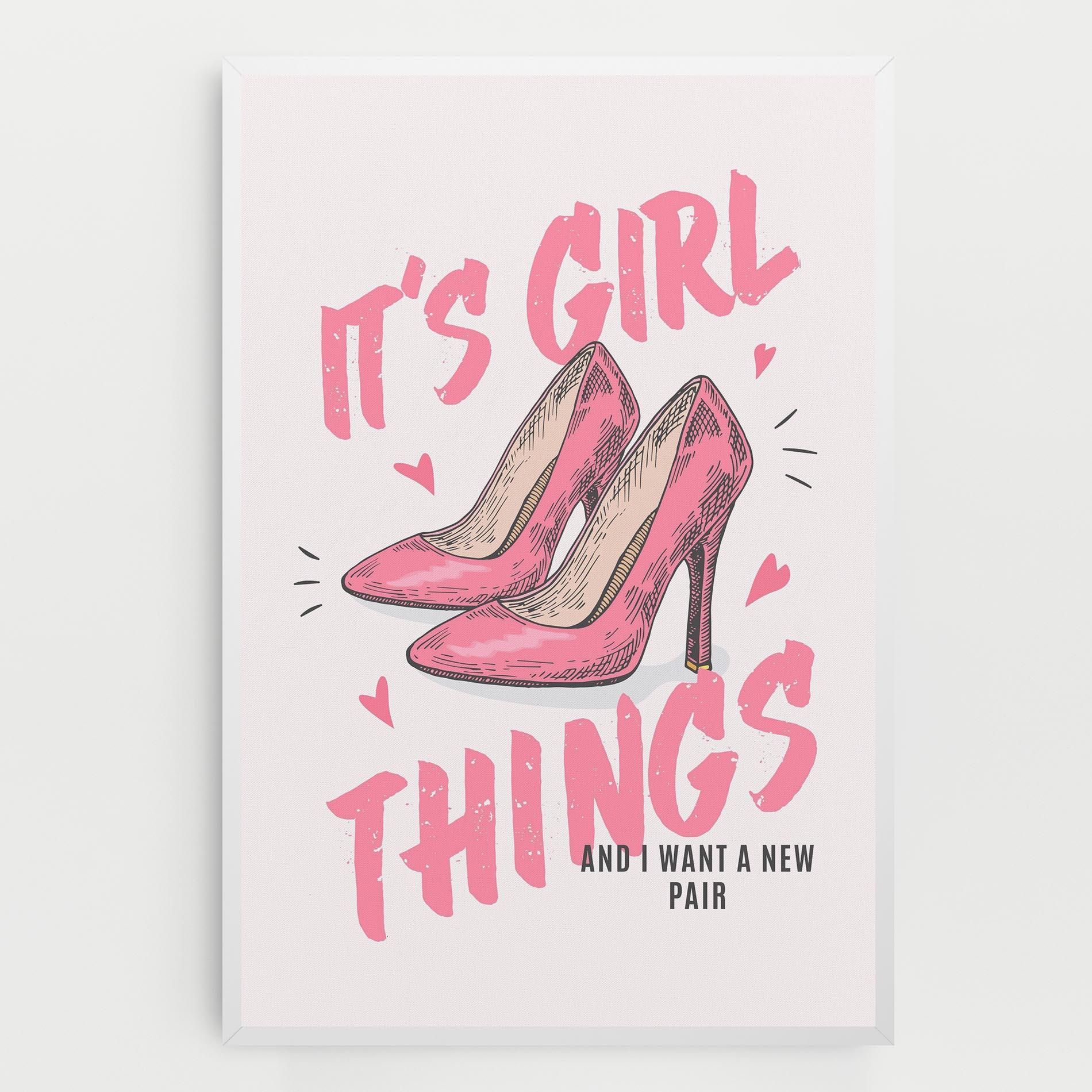 Leinwandbild Girl Things mockup 0