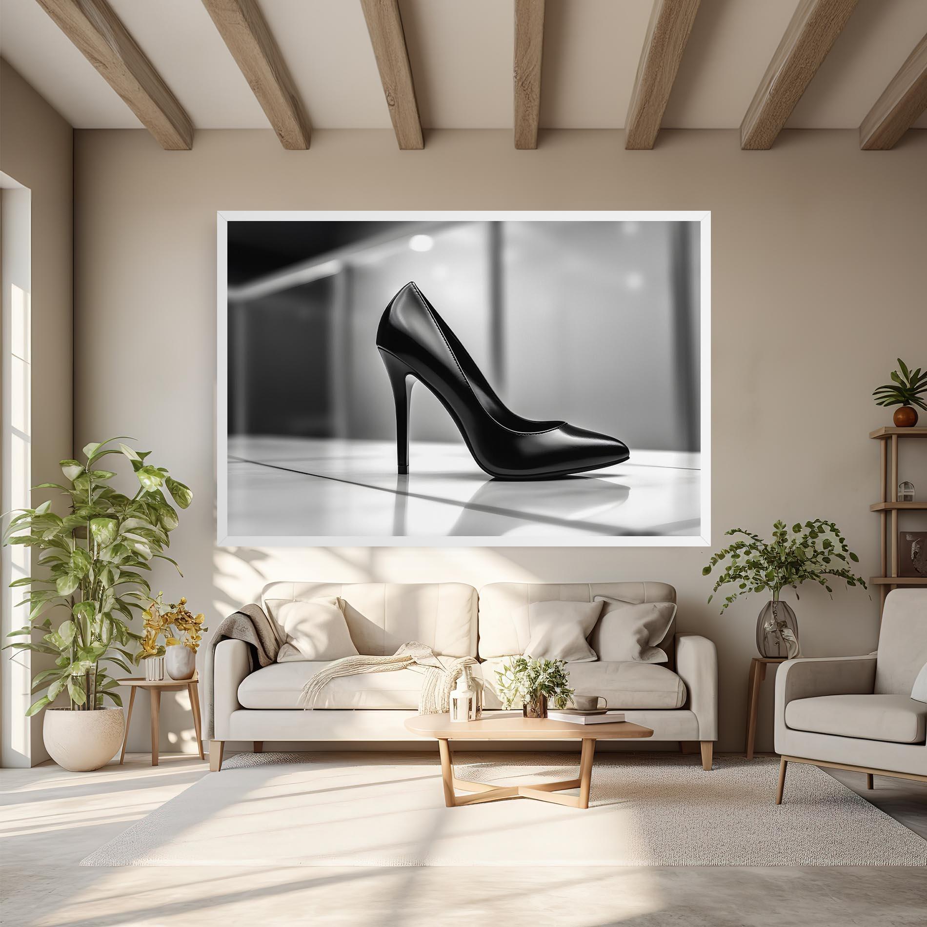 Leinwandbild Black Unique Design mockup 6