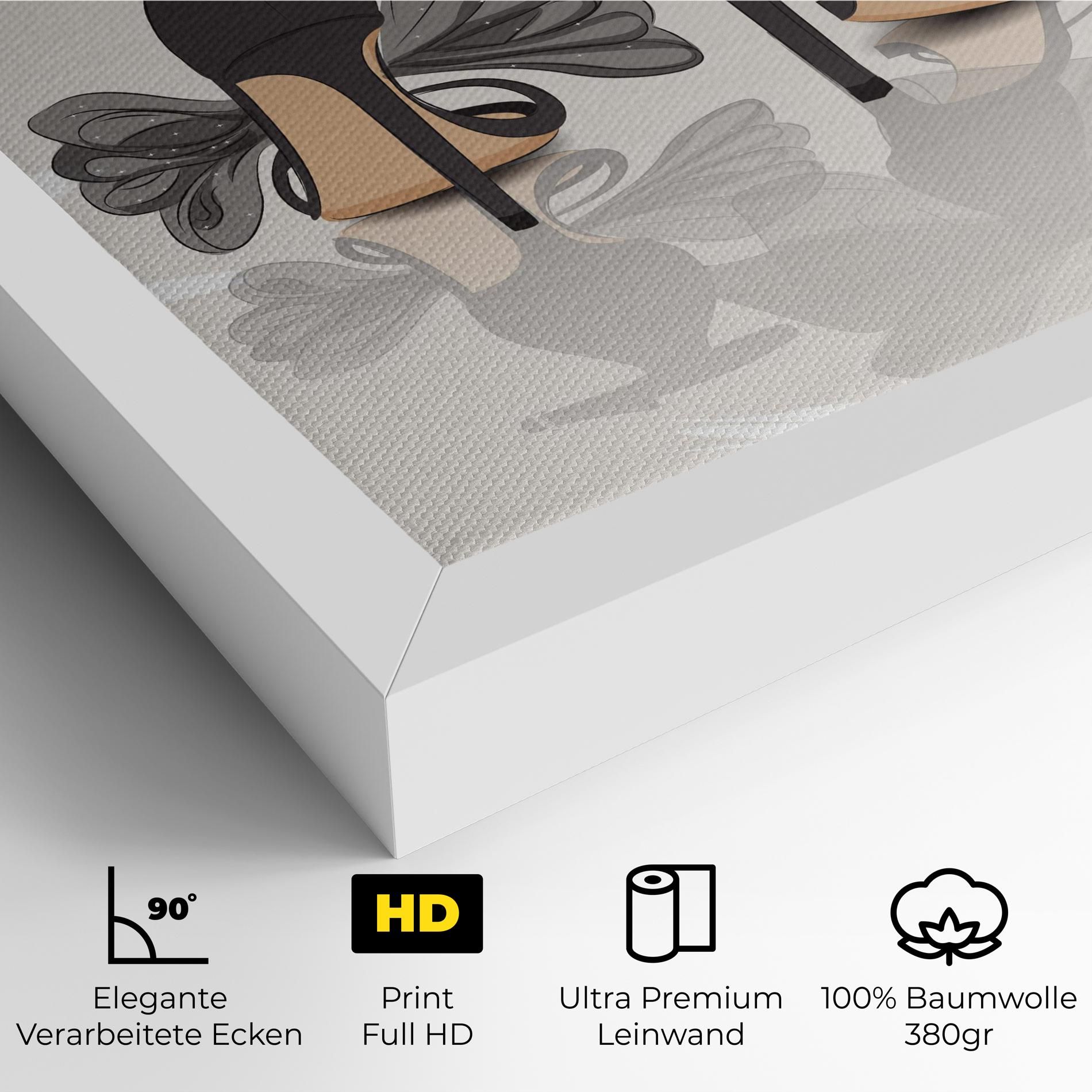 Black Bow Heels mockup 4