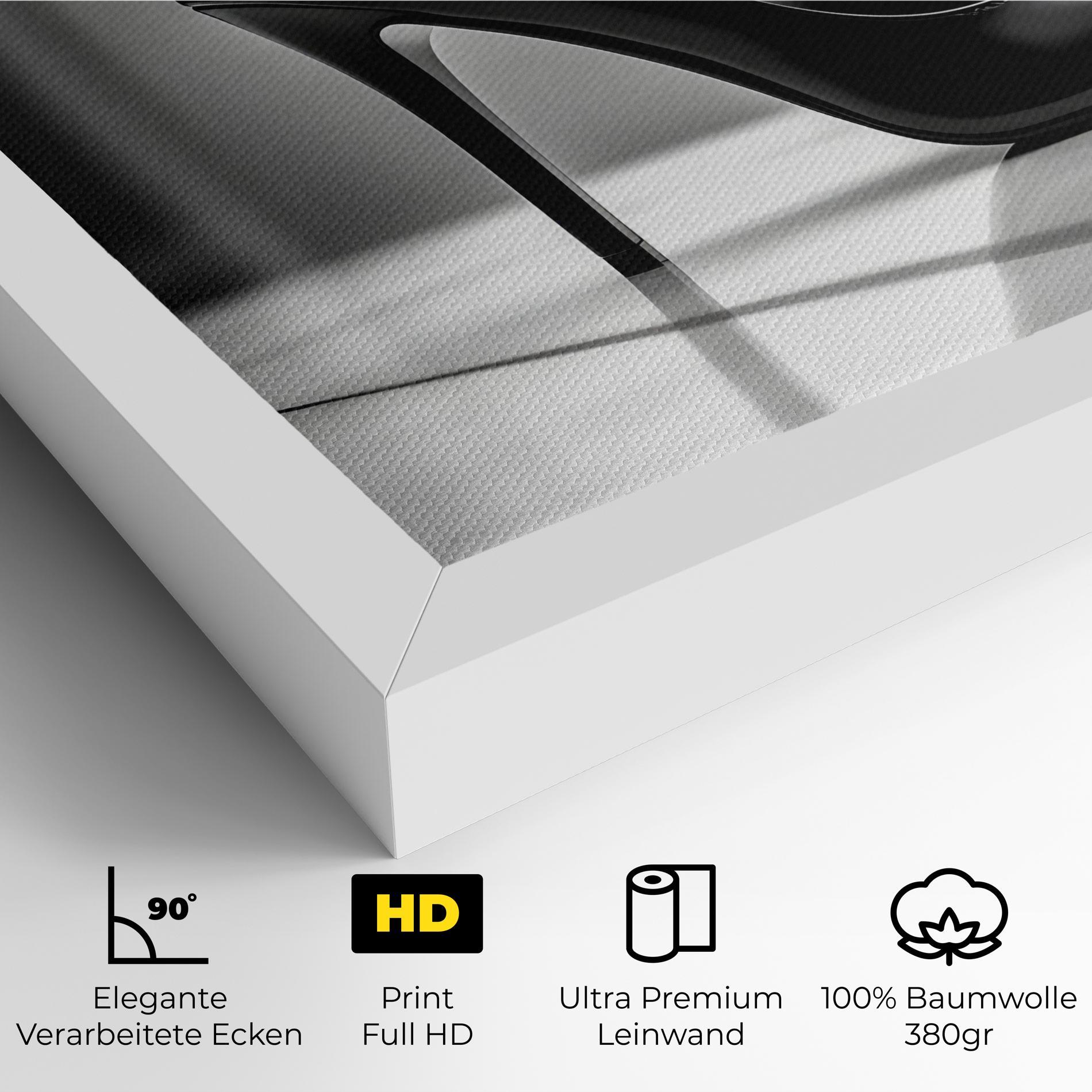 Leinwandbild Black Unique Design mockup 4