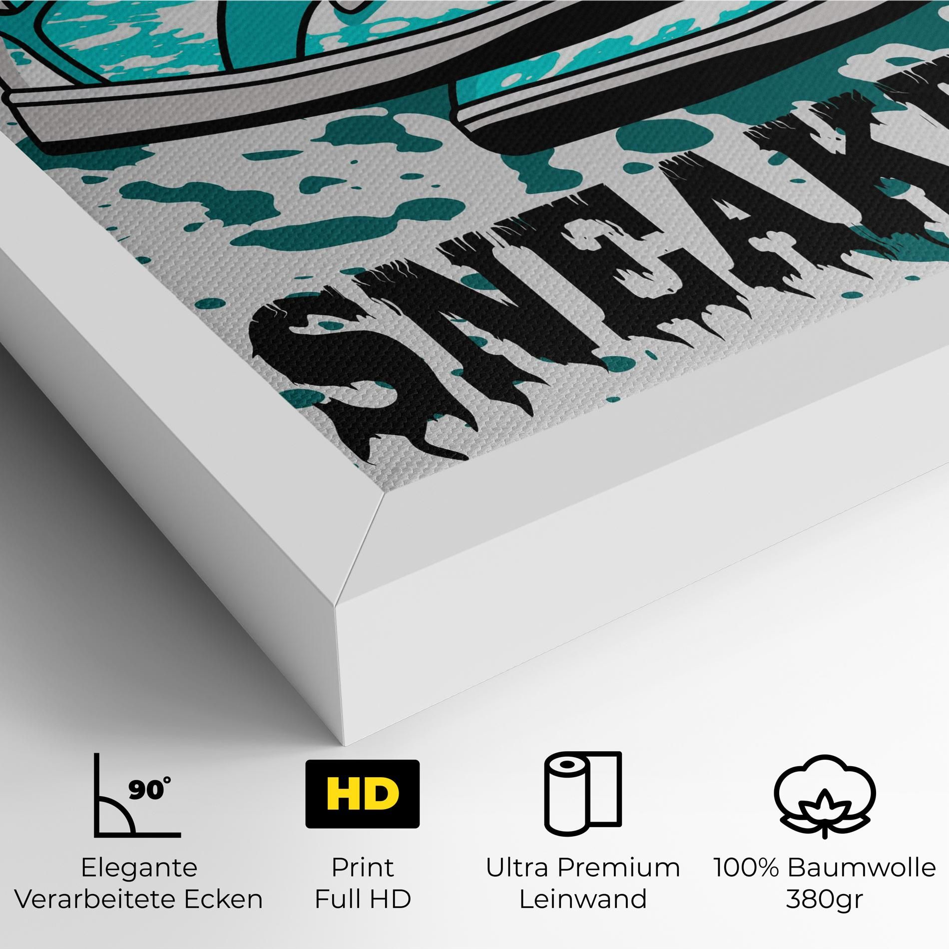 Light Blue Sneakers mockup 4