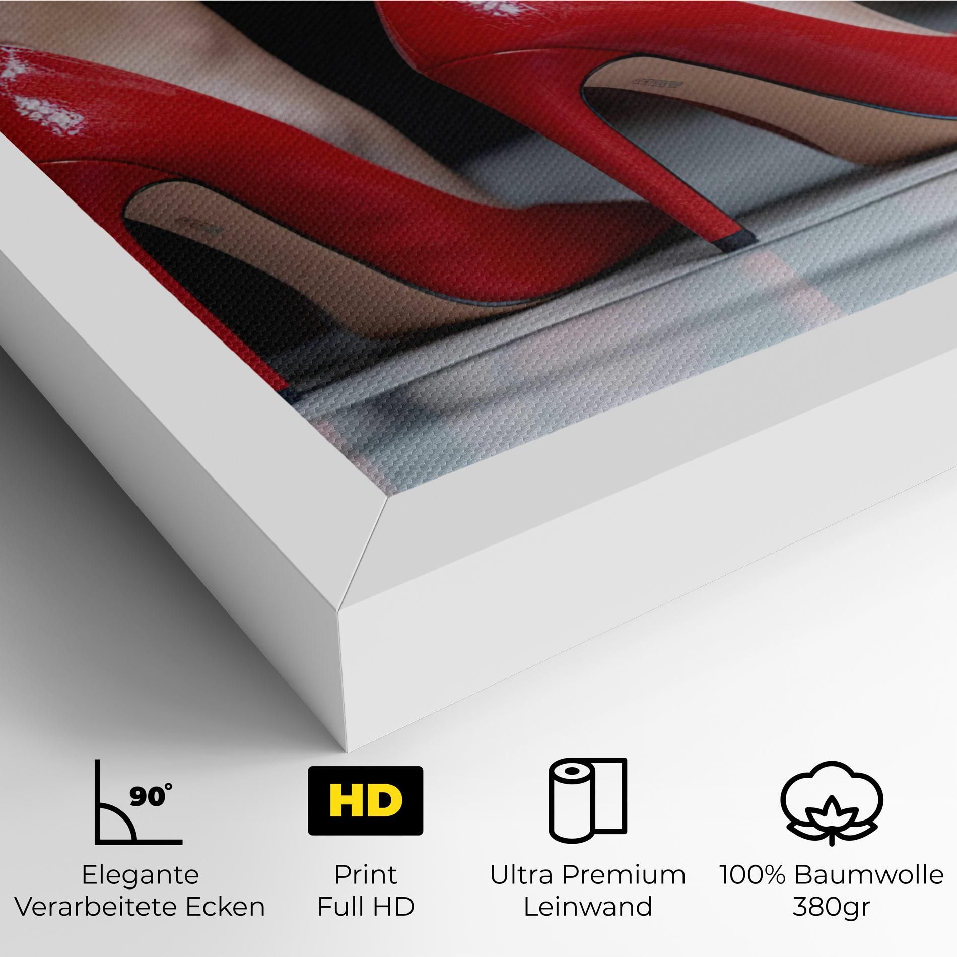 Sexy Red Heels mockup 4