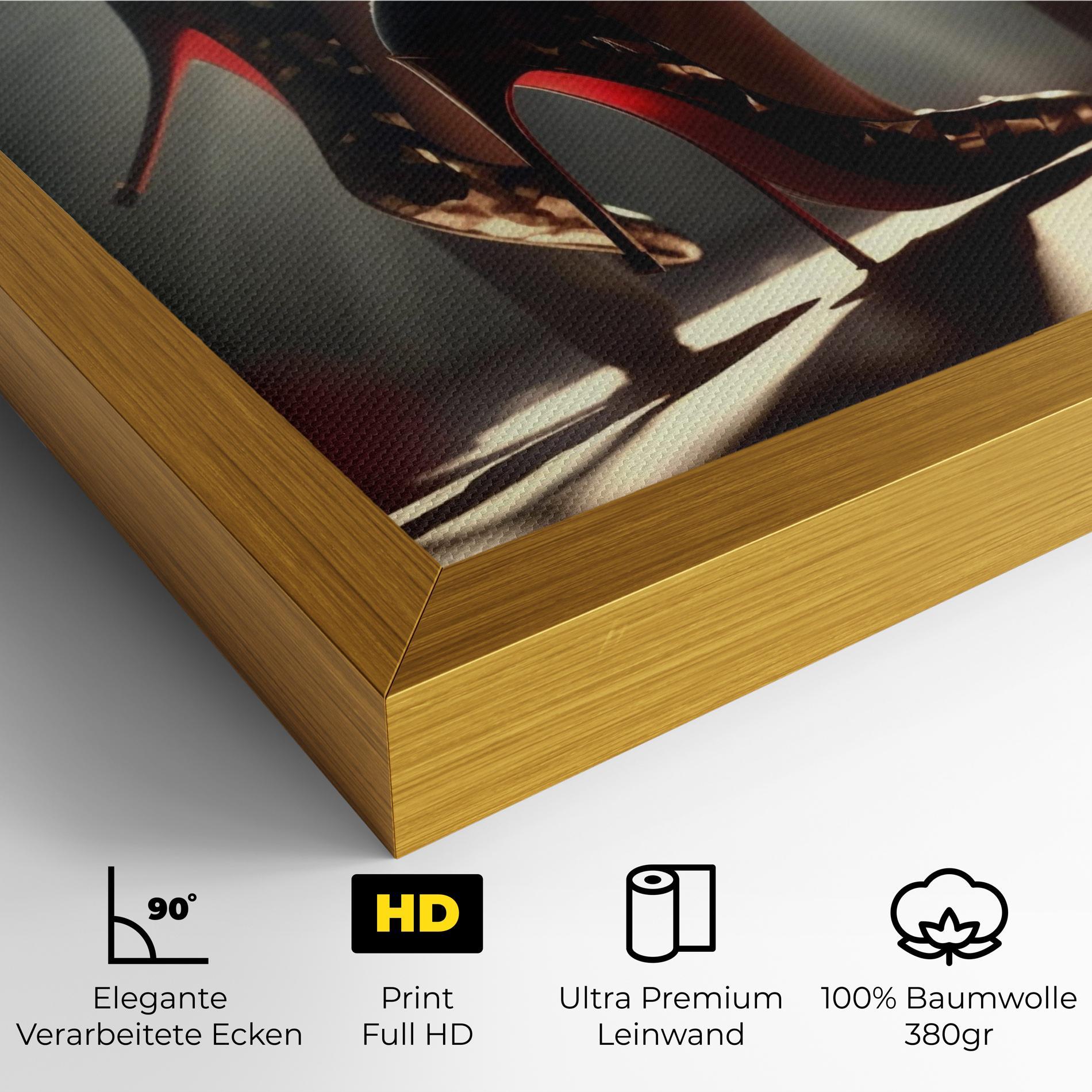 Leinwandbild Heels In The Sun mockup 4