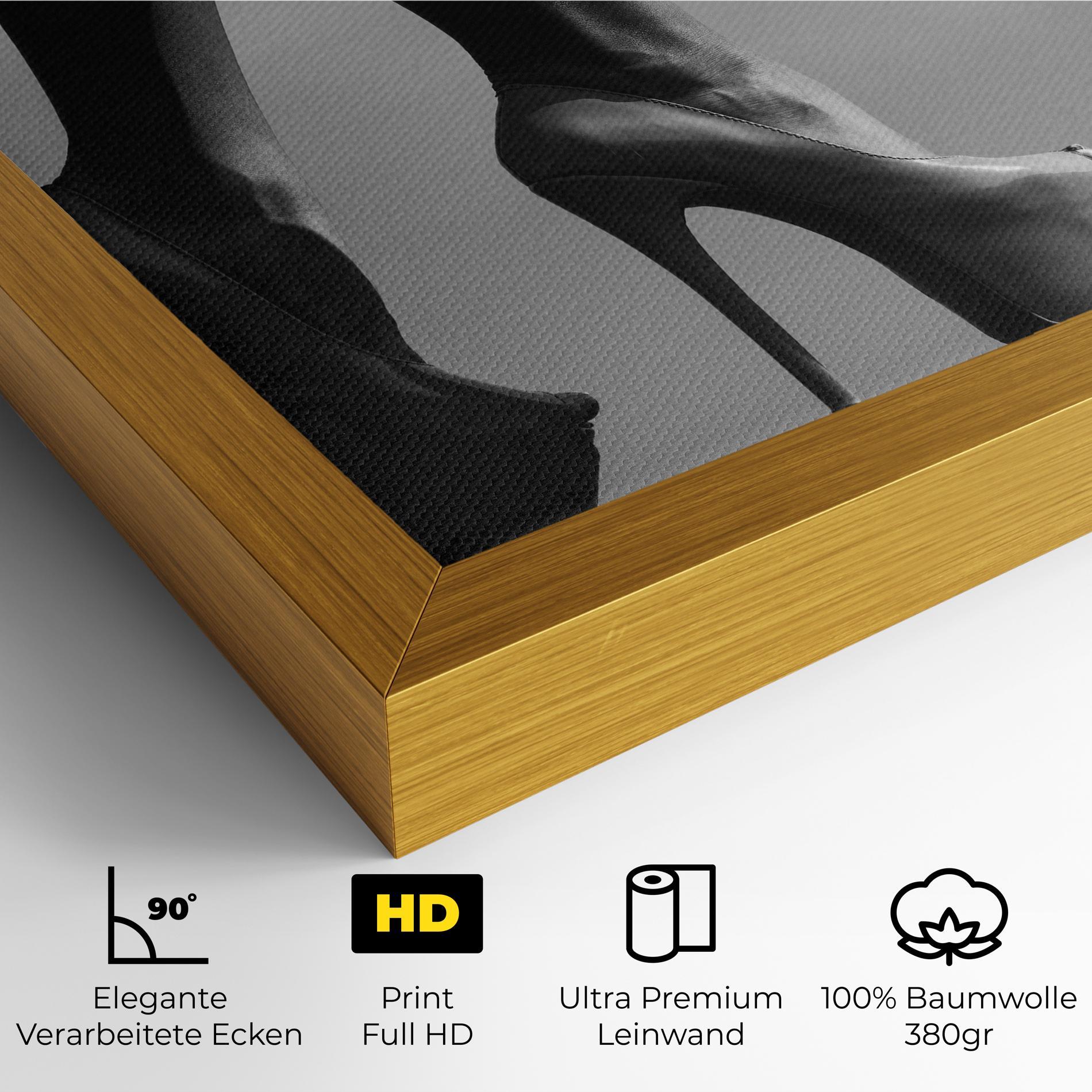 Leinwandbild Heels Sky Background mockup 4