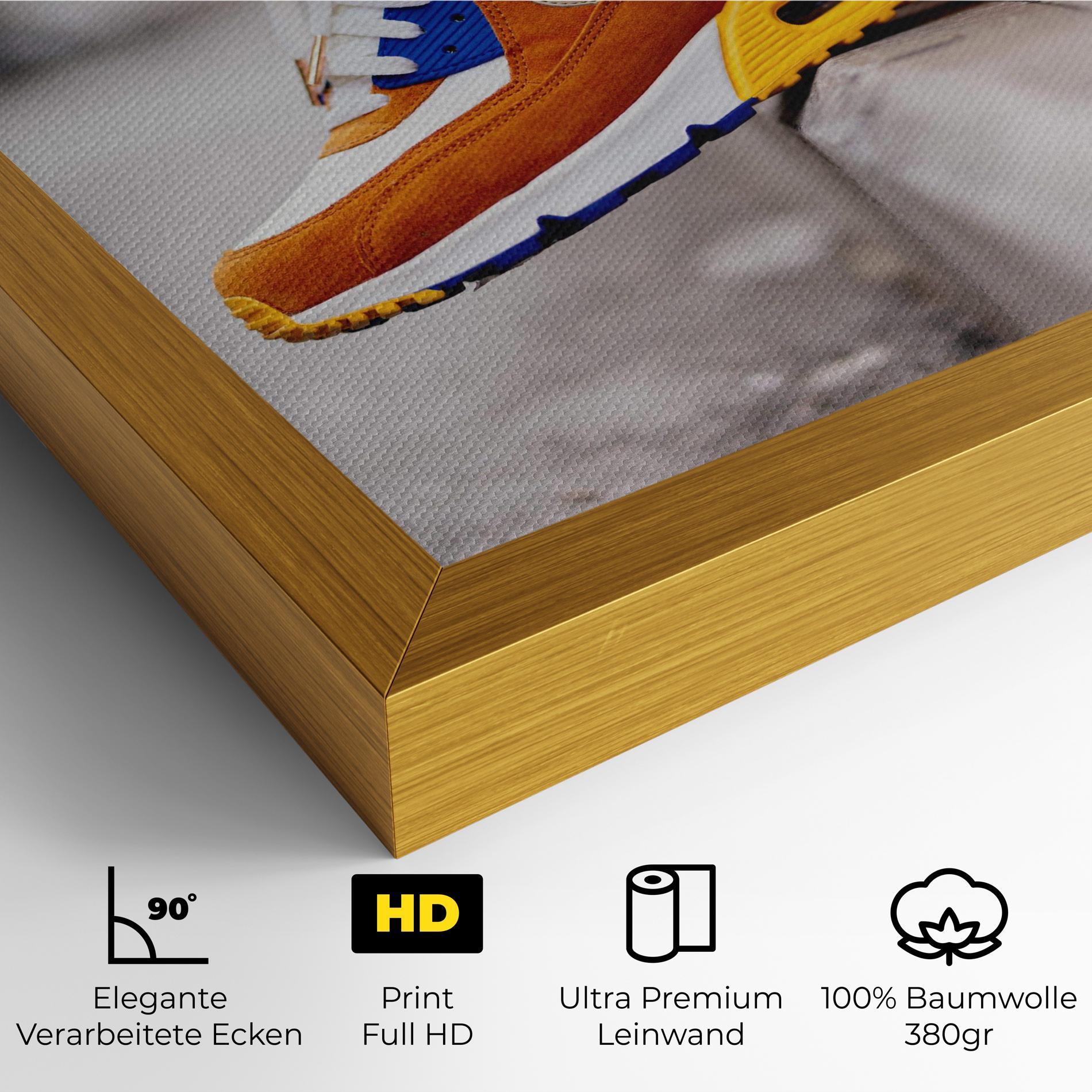 Leinwandbild Nike Air Max Shoes mockup 4