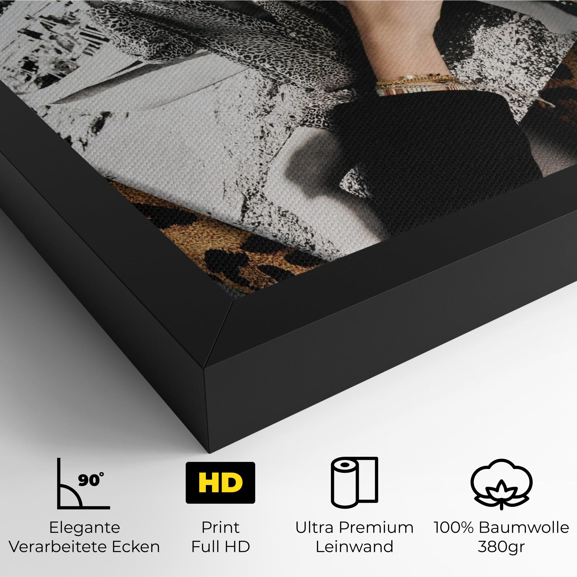 Black Shoes Holding Coffee mockup 4