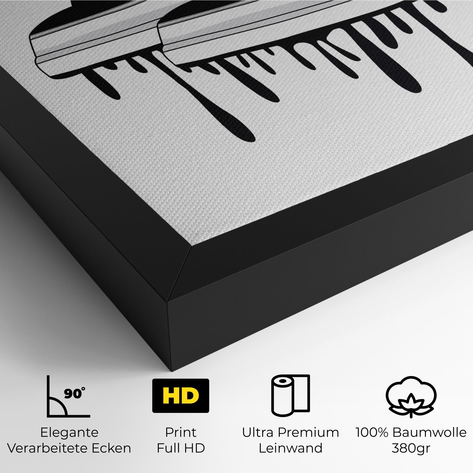 Black White Shoes mockup 4