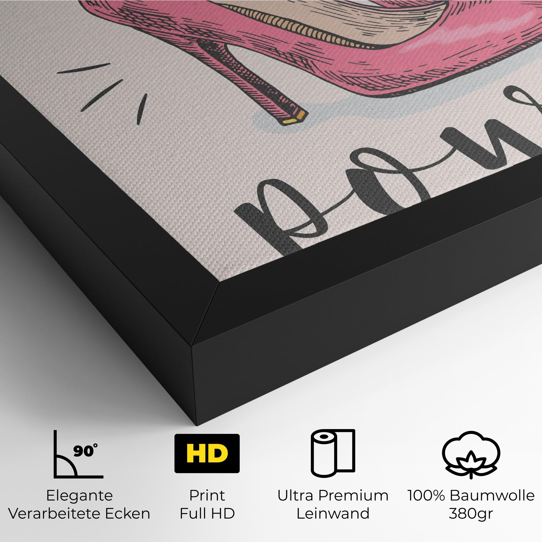 Leinwandbild Girl Power mockup 4