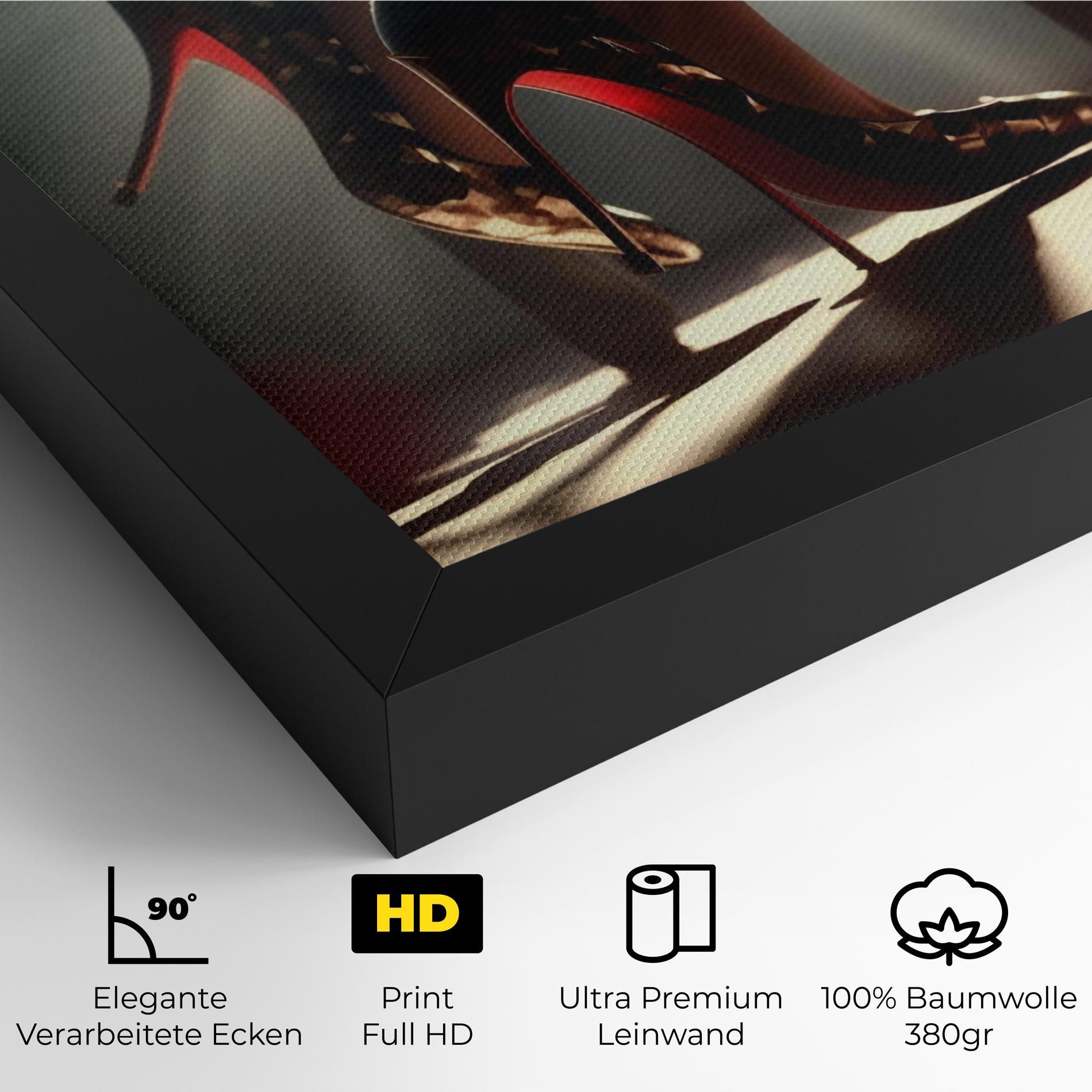 Leinwandbild Heels In The Sun mockup 4