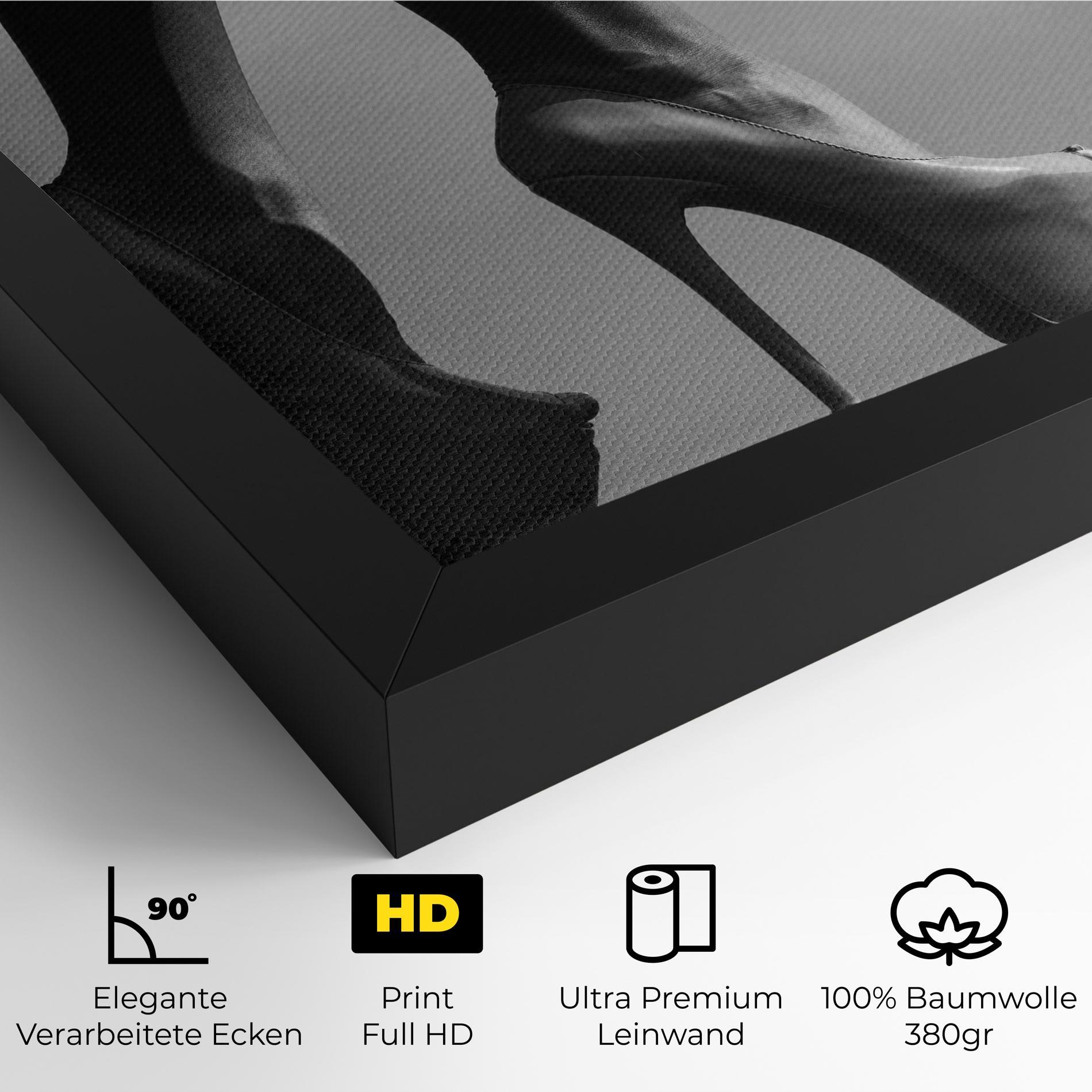 Leinwandbild Heels Sky Background mockup 4