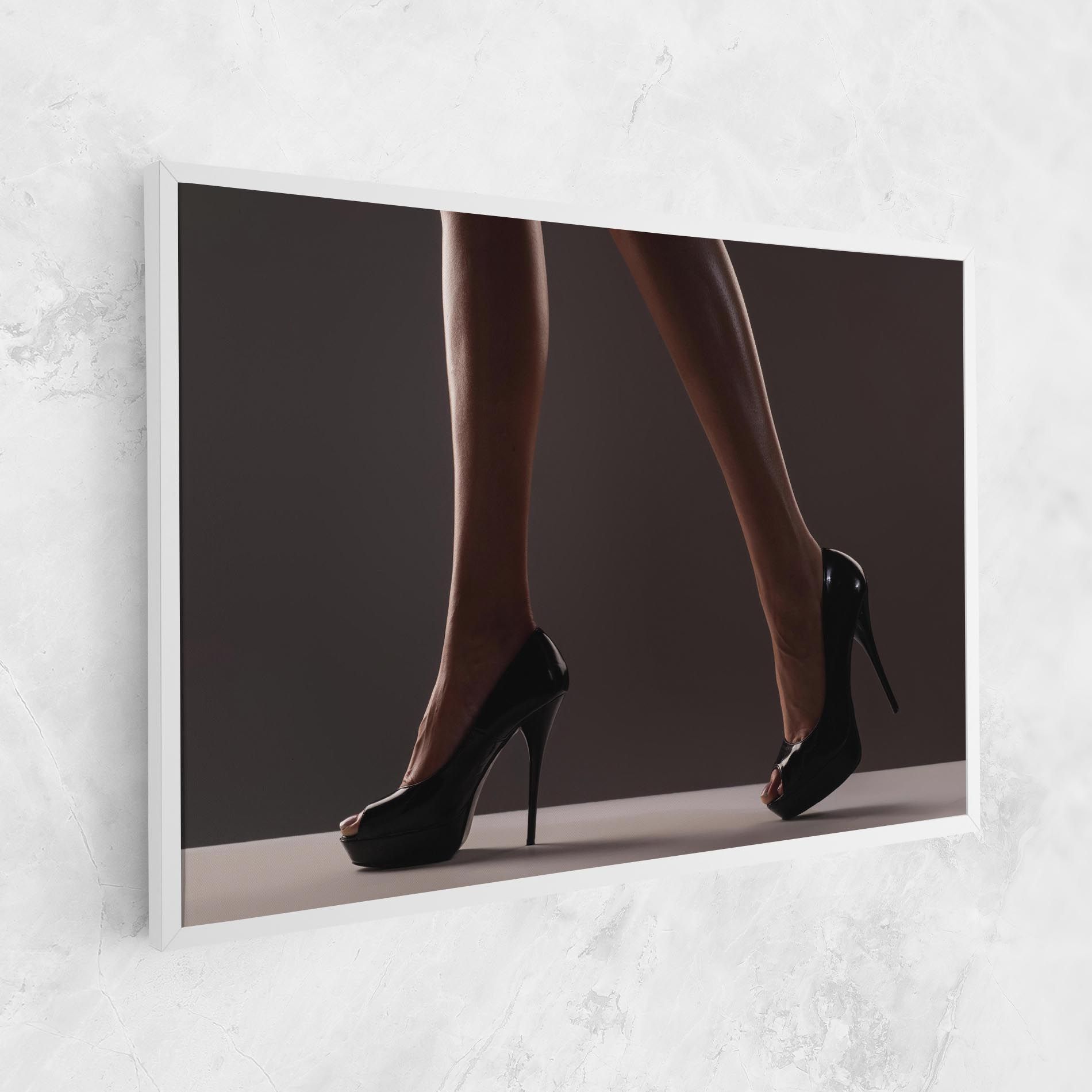 Black High Heels mockup 1