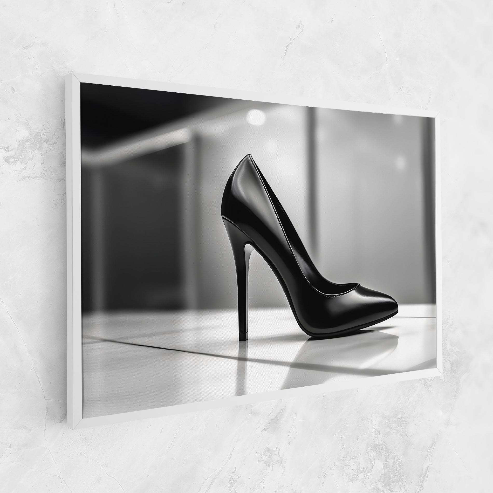 Leinwandbild Black Unique Design mockup 1