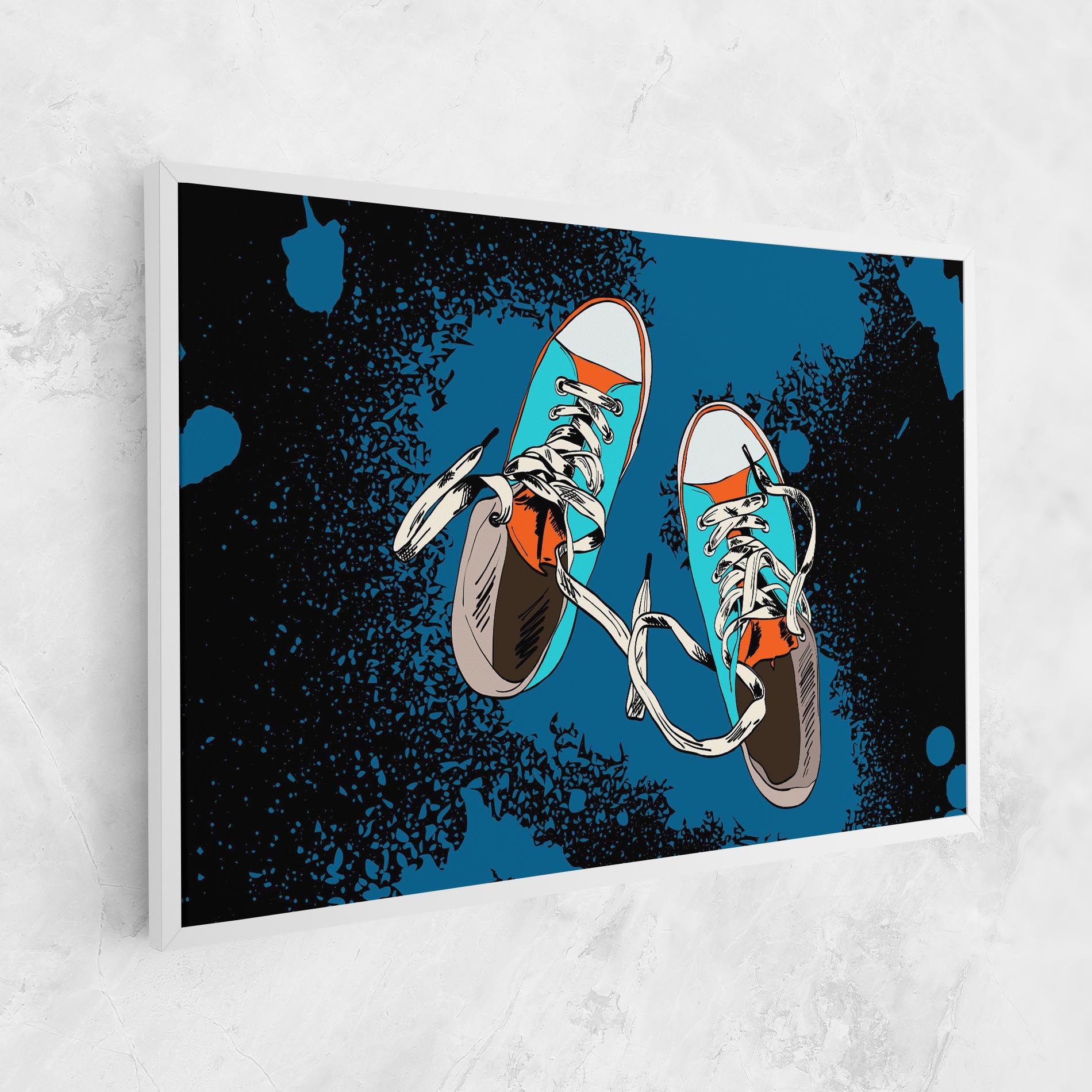 Blue Shoes Splash mockup 1