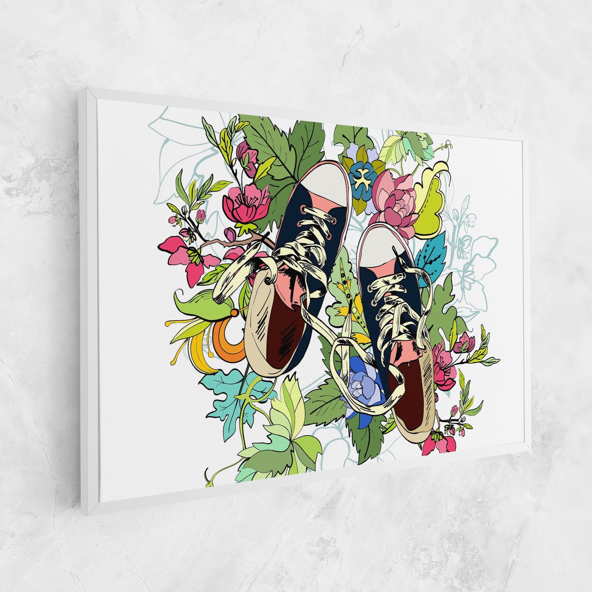 Flower Shoes mockup 1