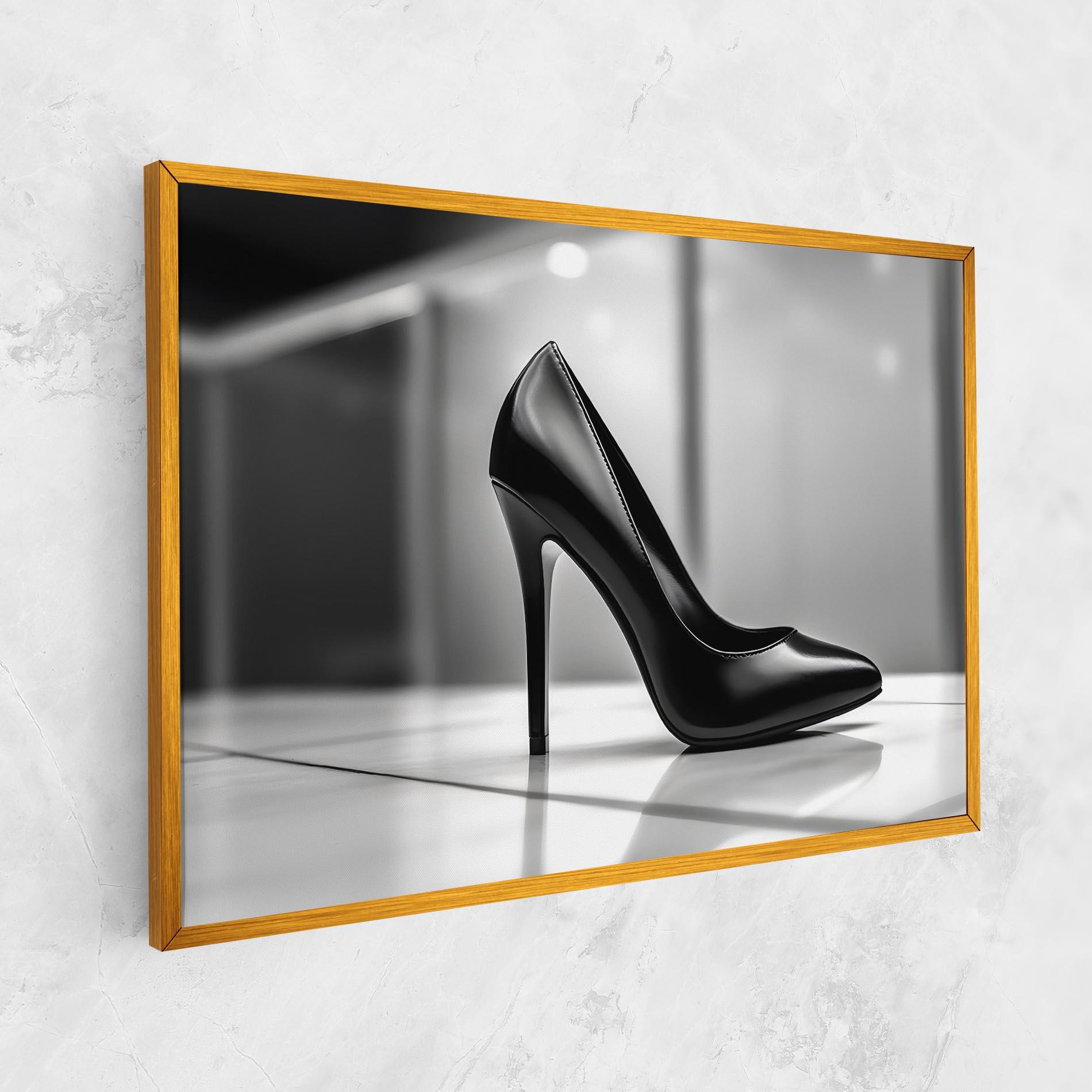 Leinwandbild Black Unique Design mockup 1