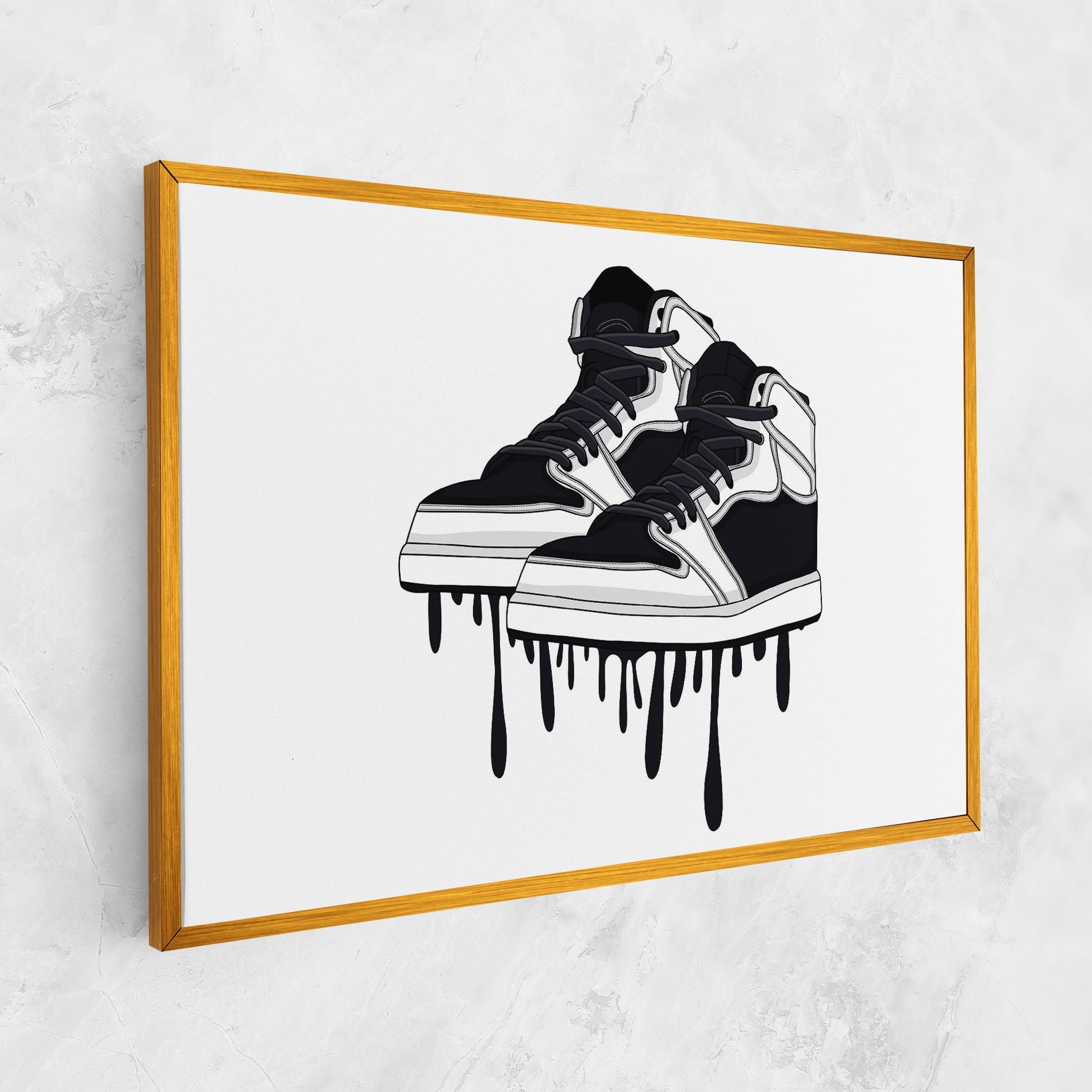 Black White Shoes mockup 1