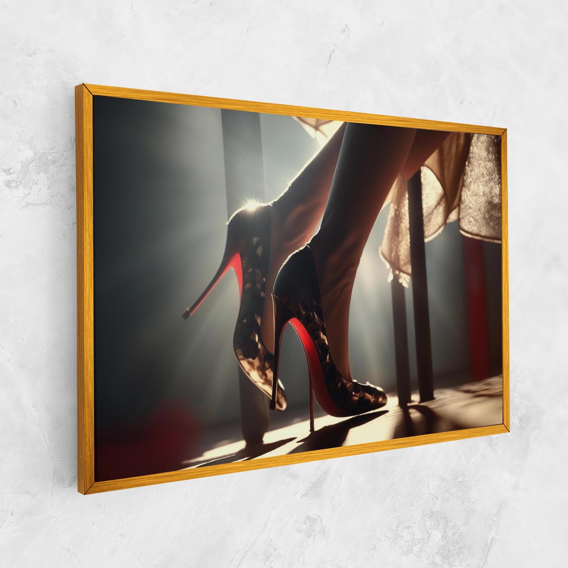 Leinwandbild Heels In The Sun mockup 1
