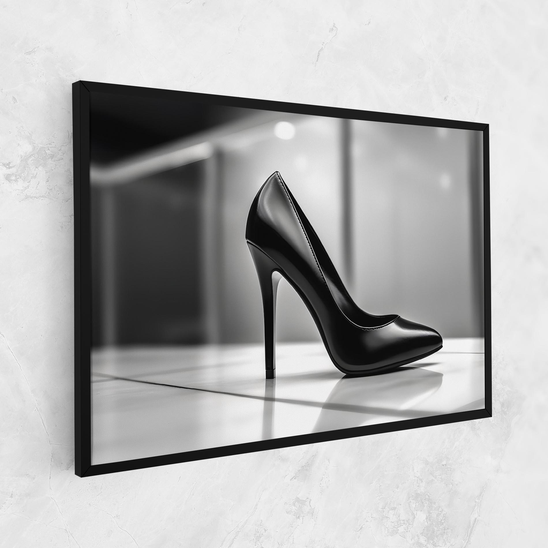 Leinwandbild Black Unique Design mockup 1