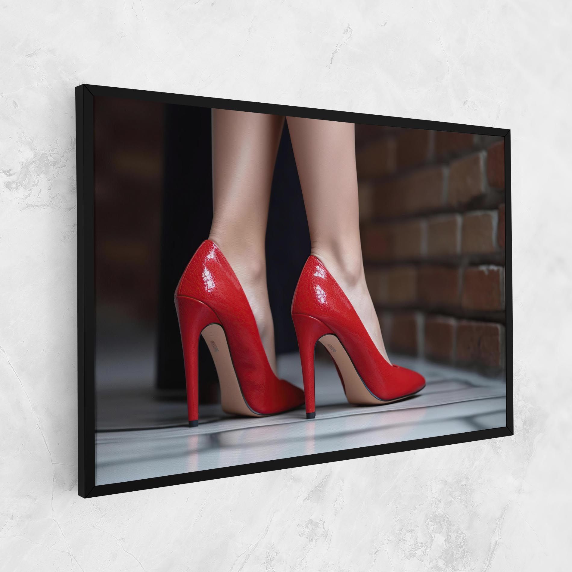 Sexy Red Heels mockup 1