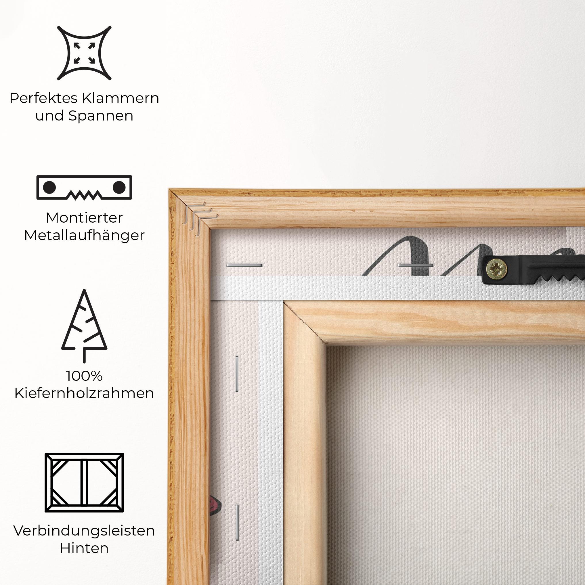 Leinwandbild Girl Power mockup 5