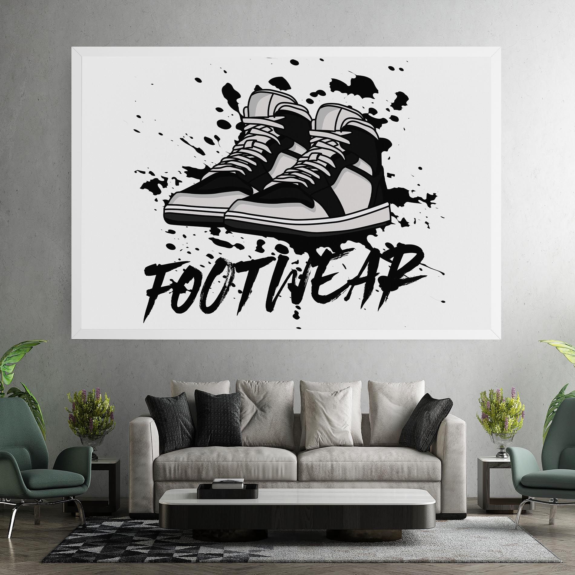 Black Footwear mockup 7