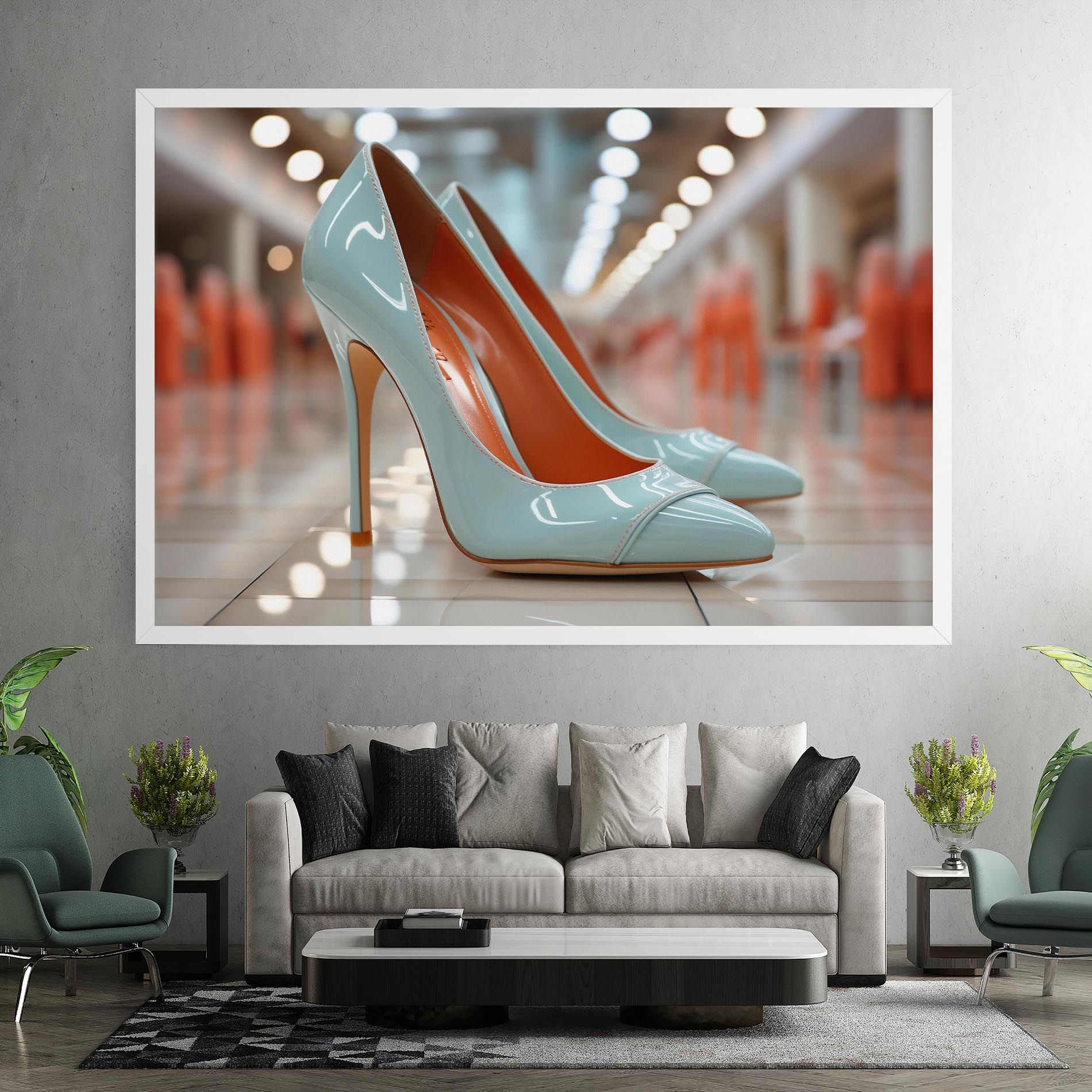 Light Blue Heels mockup 7